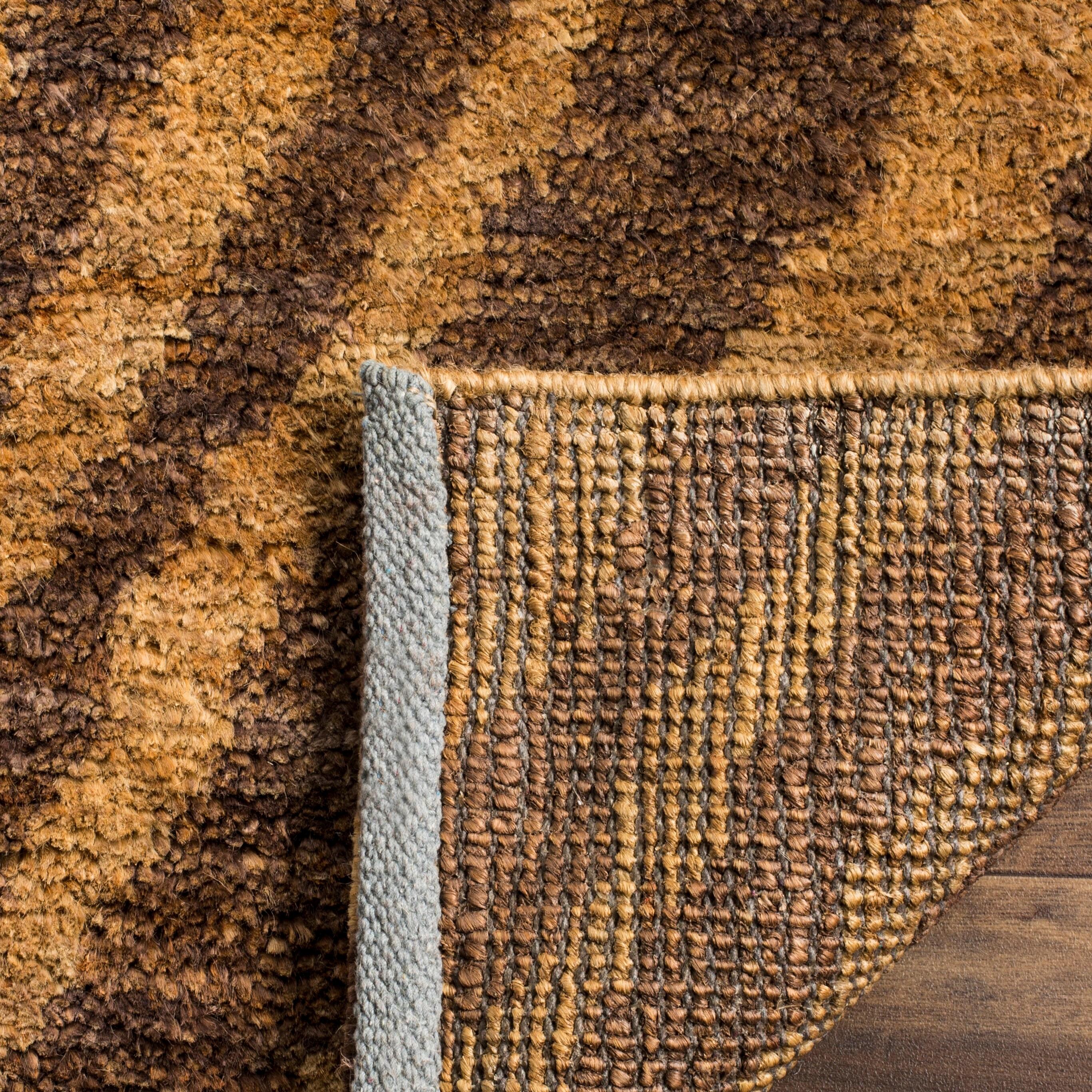 SAFAVIEH Bohemian Nick Geometric Area Rug, Natural/Black, 3' x 5'