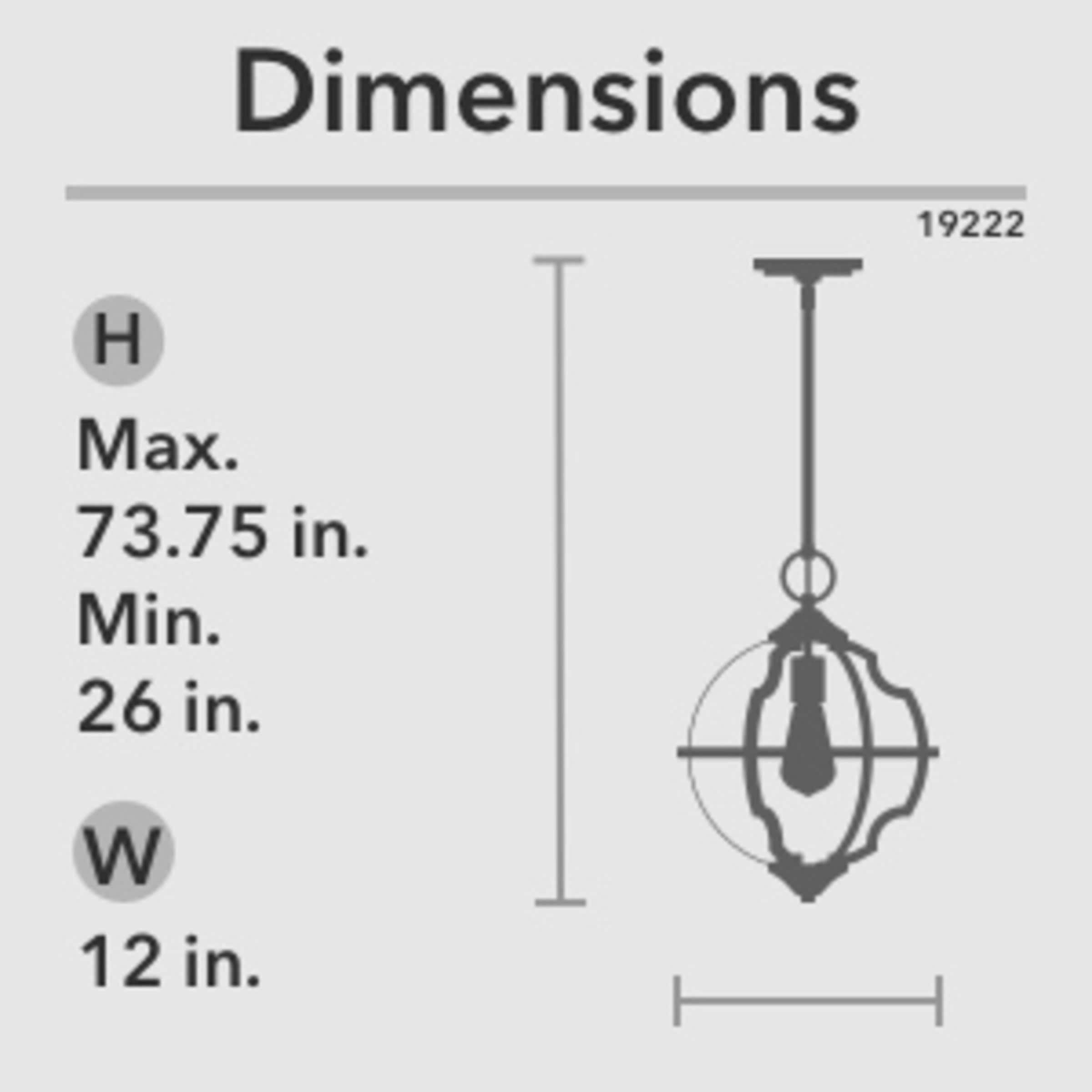 Hunter - Stone Creek 1-light Noble Bronze, Medium Size Pendant Light, Dimmable, Rustic Style, Sphere Shaped, for Bedrooms, Kitchens, Dining, Living Rooms - 19222
