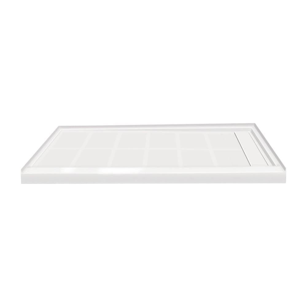 30'' W 60'' D Rectangular Single Shower Base