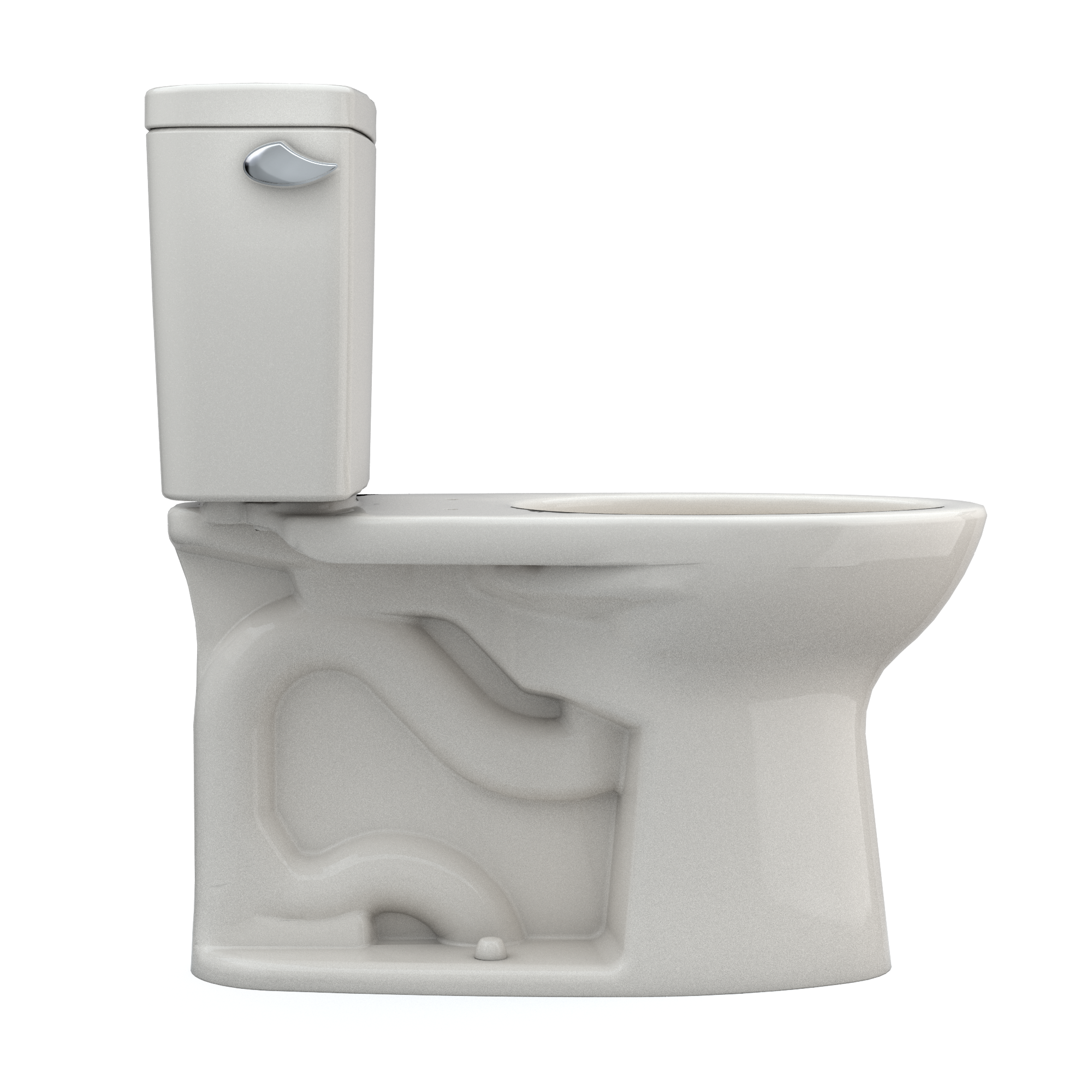 Drake® 1.6 GPF Elongated Two-Piece Toilet with Tornado Flush (Seat Not Included)