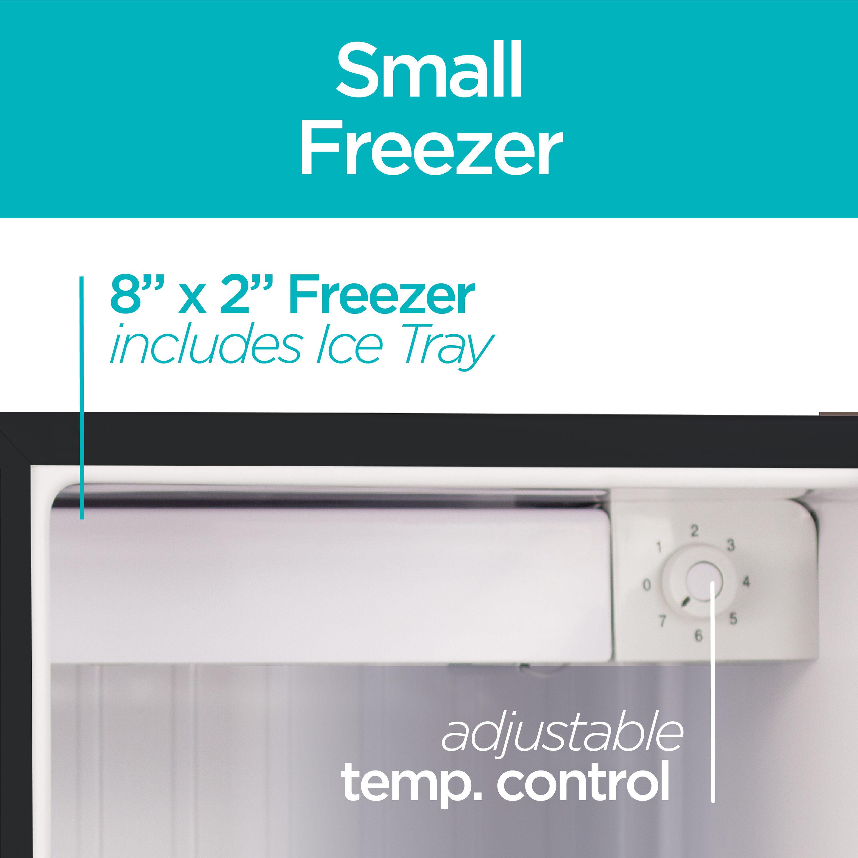 BLACK+DECKER BCRK Series 1.7 cu. ft. Freestanding Mini Fridge with Freezer