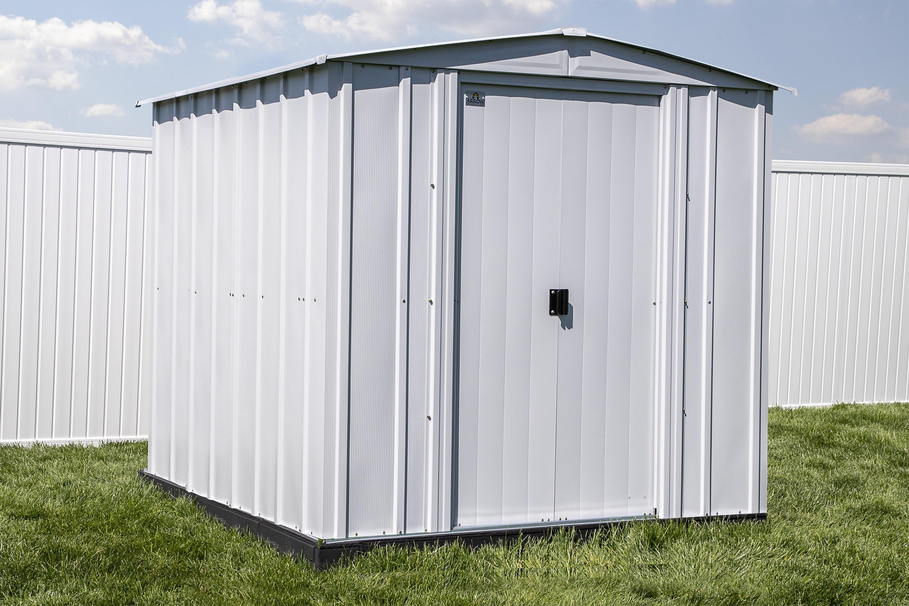 Arrow 6 ft. W x 7 ft. D Steel Vertical Storage Shed