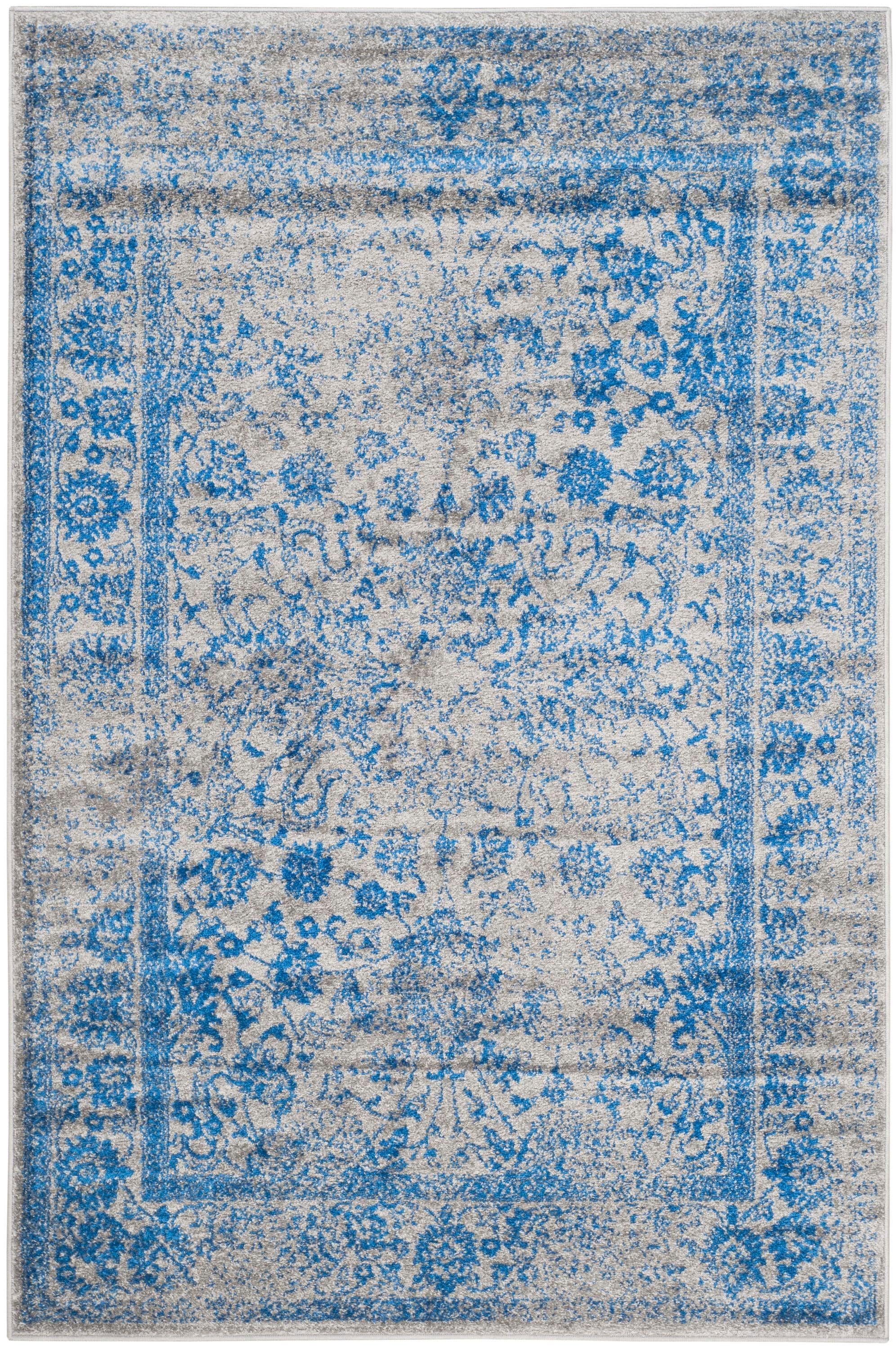 Adirondack ADR109 Machine Made Indoor Area Rug - Grey/Blue - 8'x10' - Safavieh