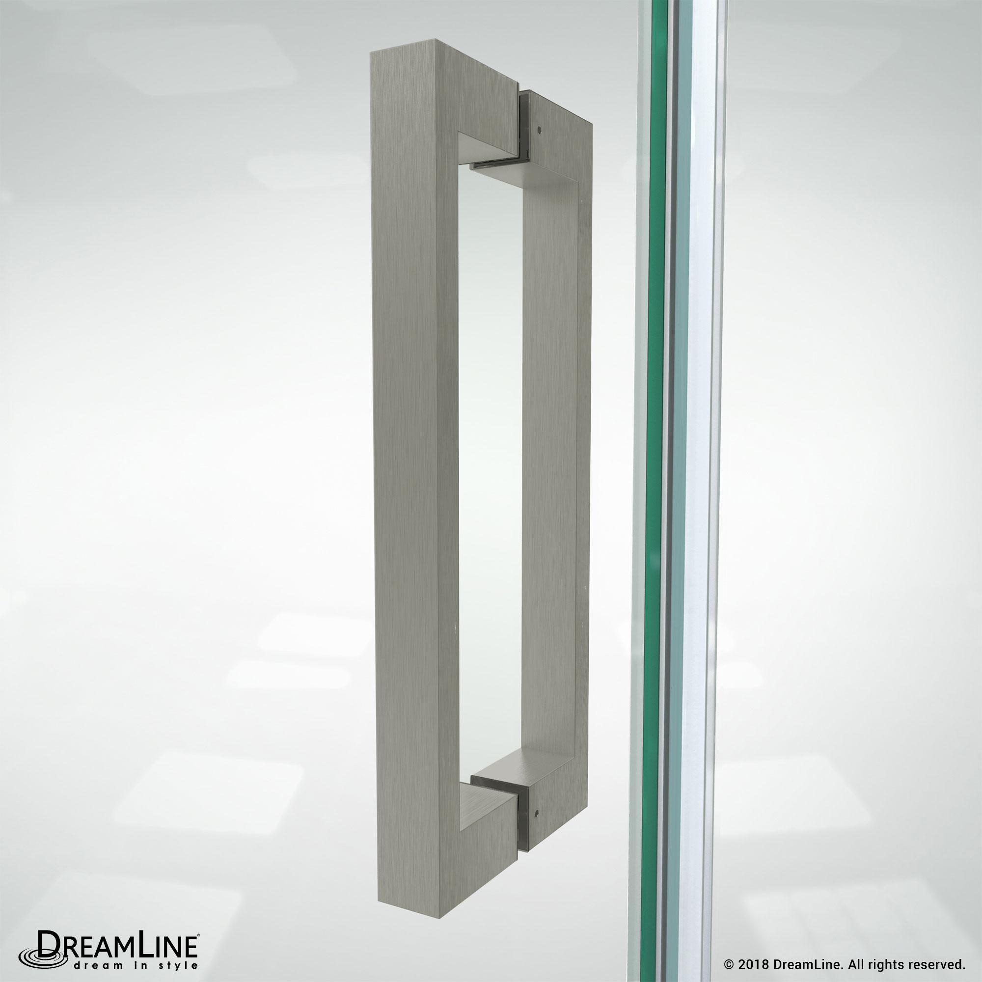 Elegance-LS 34.5" W x 72" H Pivot Frameless Shower Door with ClearMax™ Technology