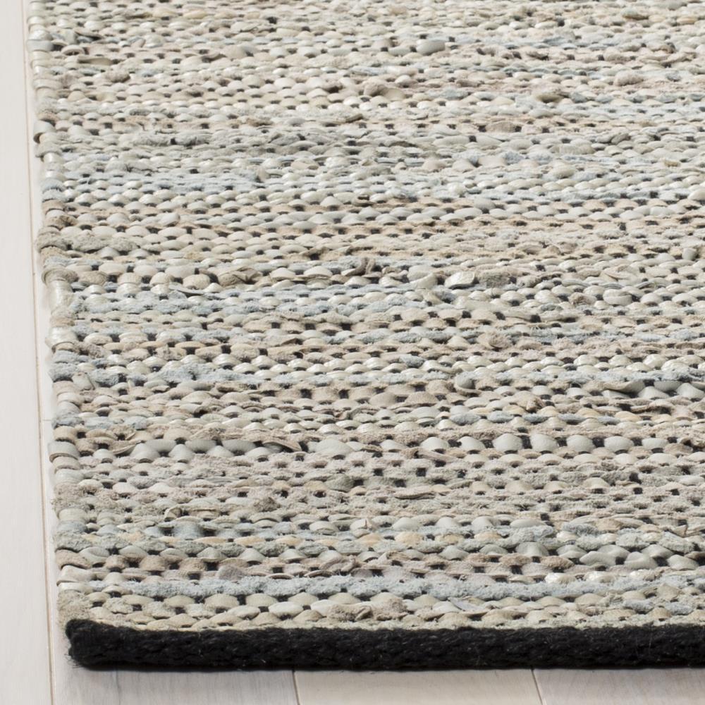 Vintage Leather VTL104 Hand Woven Indoor Area Rug - Beige - 8'x10' - Safavieh