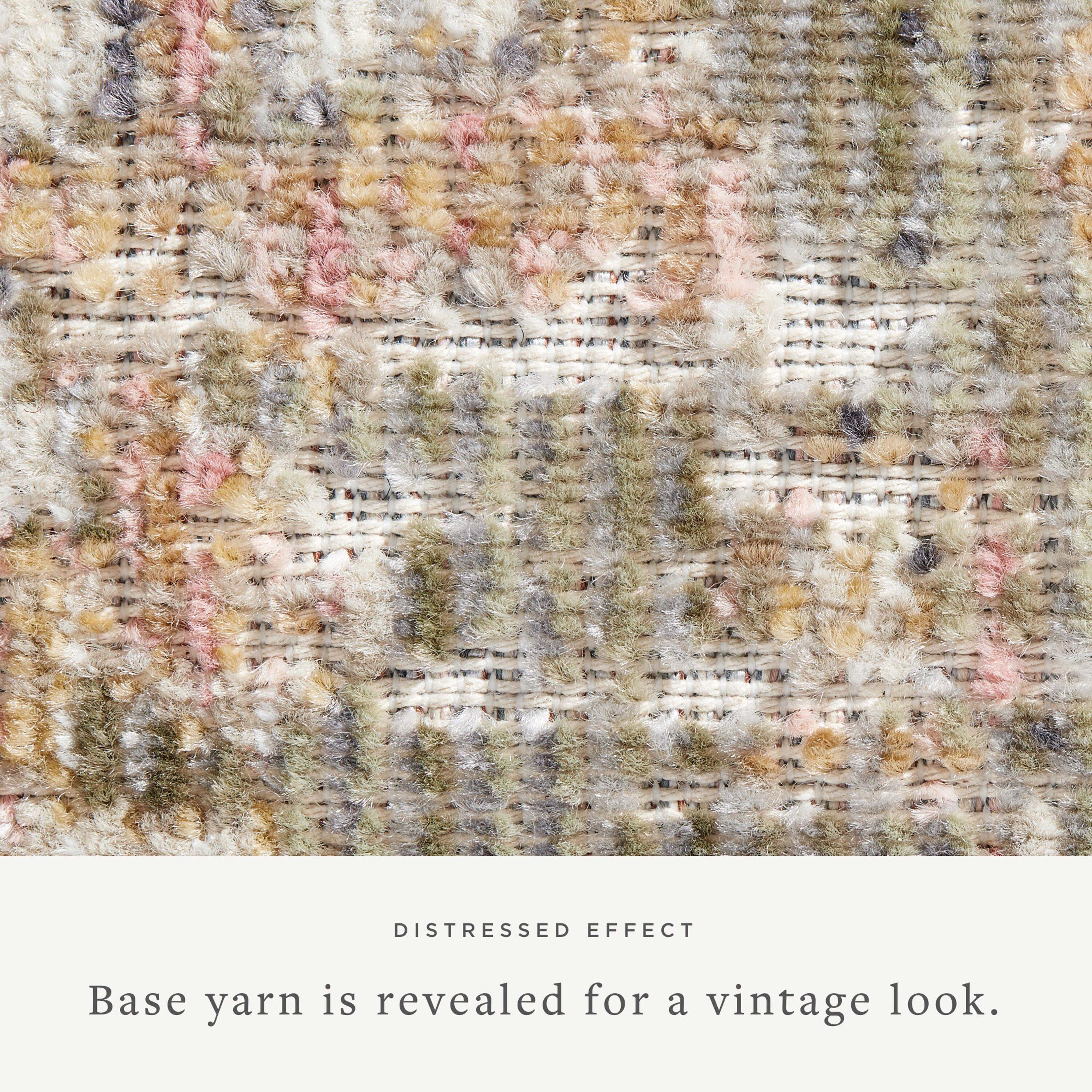 Rosemarie Rug by Chris Loves Julia x Loloi - Sage and Blush / 2'7" x 12' Runner