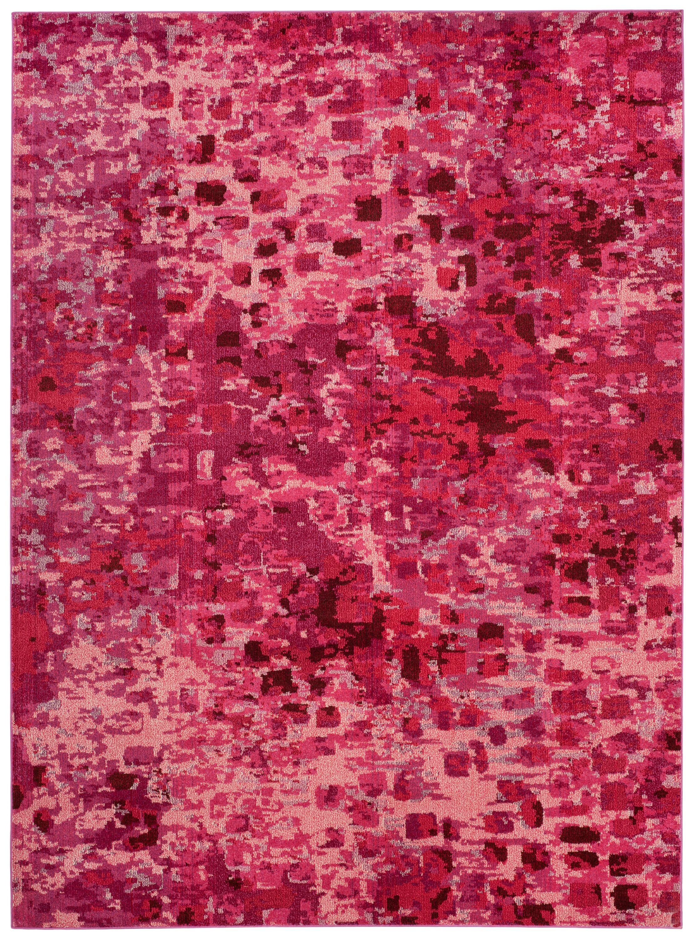 Monaco MNC225 Power Loomed Indoor Area Rug - Fuchsia - 8'x11' - Safavieh