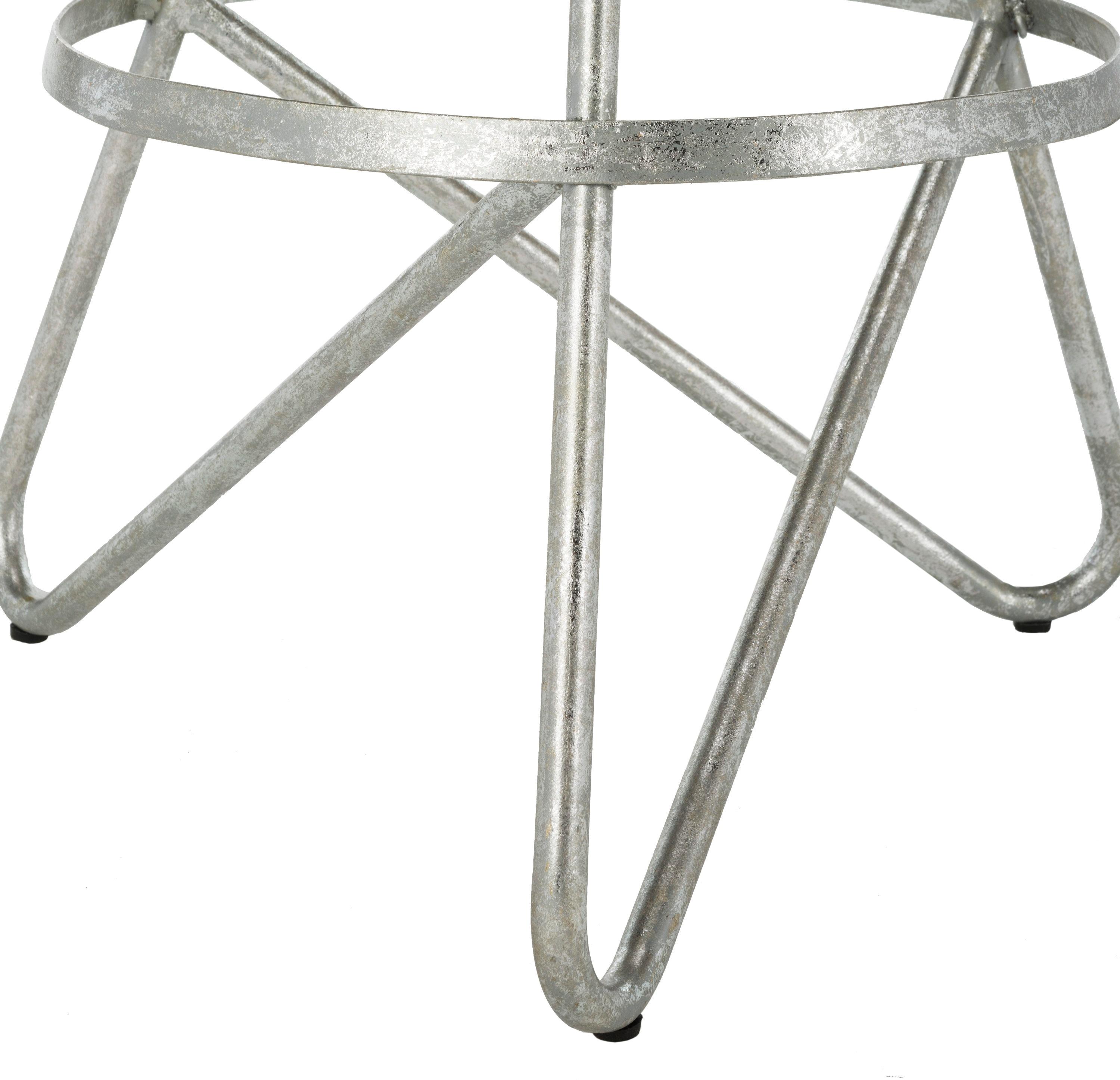 Galexia Bar Stool - BST3200 - Silver/Leaf - Safavieh