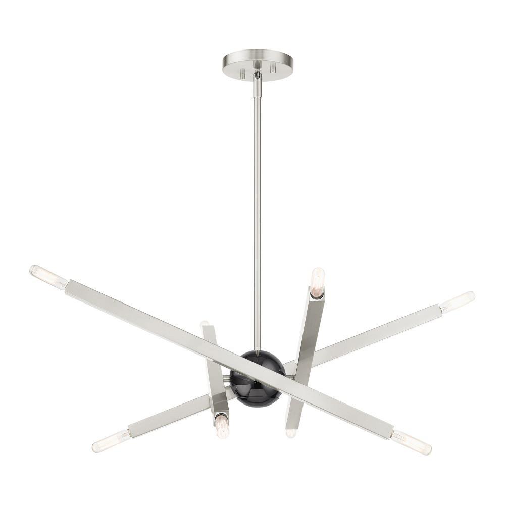 Mercury Row® Lydia 8 - Light Dimmable Modern Linear Chandelier