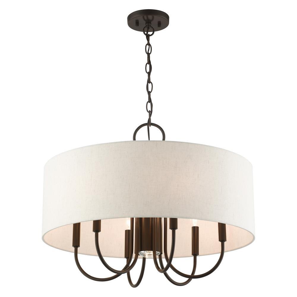 Livex Lighting Blossom 7 - Light Pendant in  English Bronze