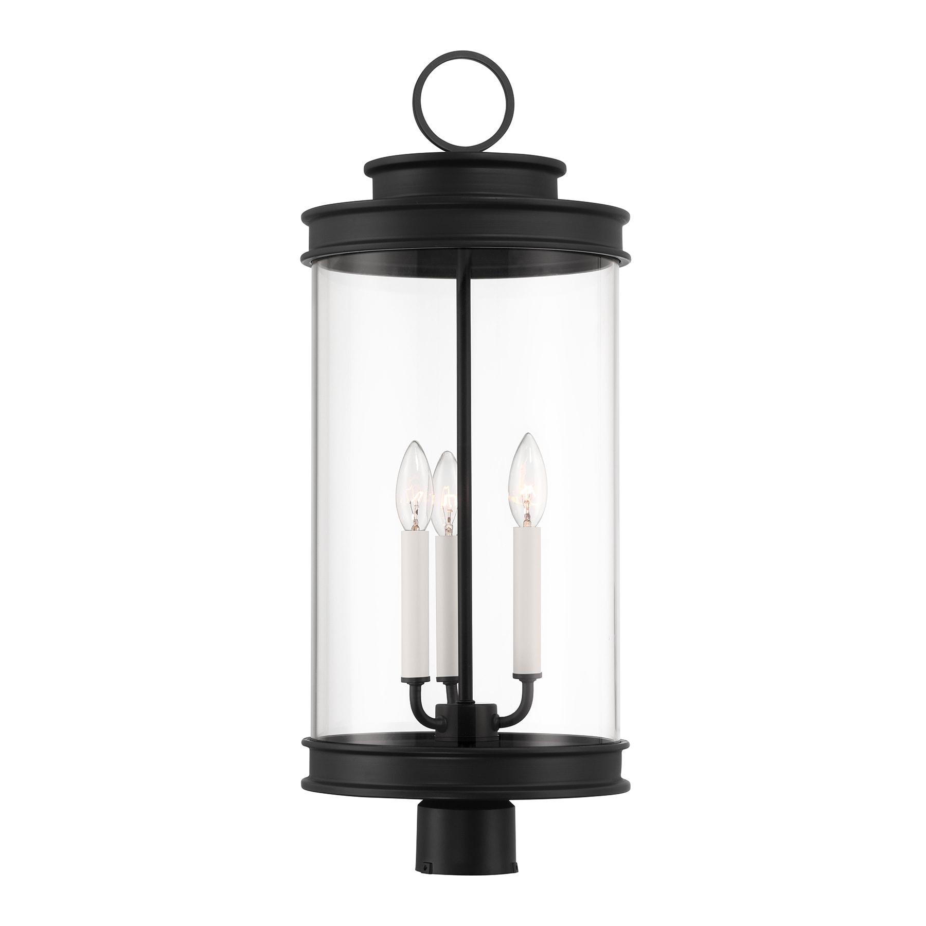 Savoy House Englewood 3 - Light Post Light in Matte Black