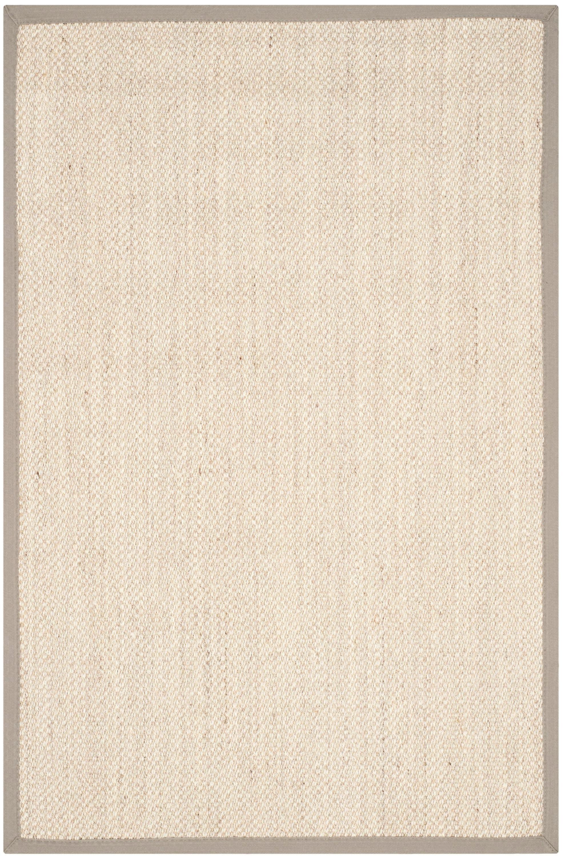 Natural Fiber NF143 Power Loomed Indoor Accent Rug - Marble/Khaki - 3'x5' - Safavieh.