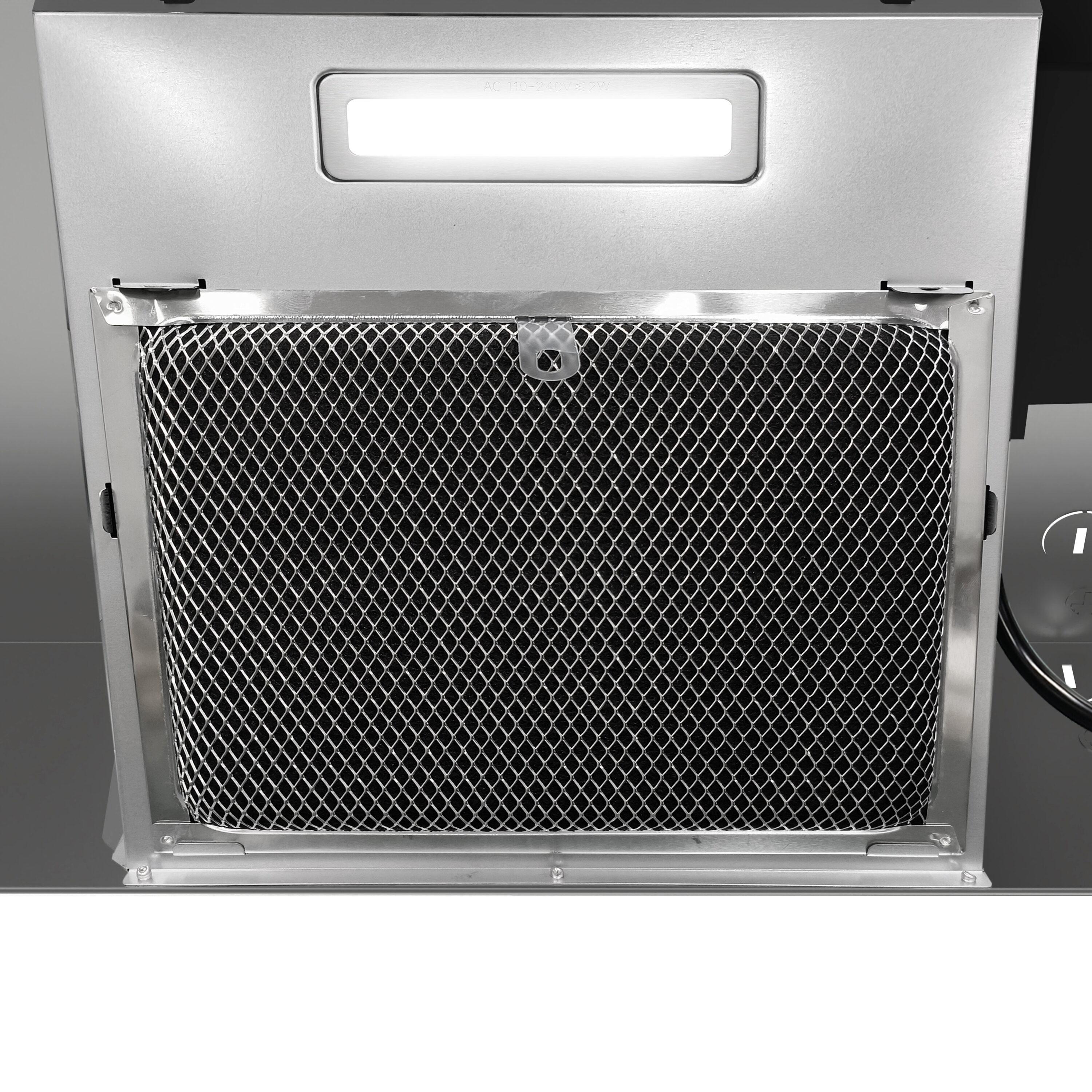 30-in Convertible Under Cabinet Range Hood 176CFM with Charcoal Filter in Stainless Steel