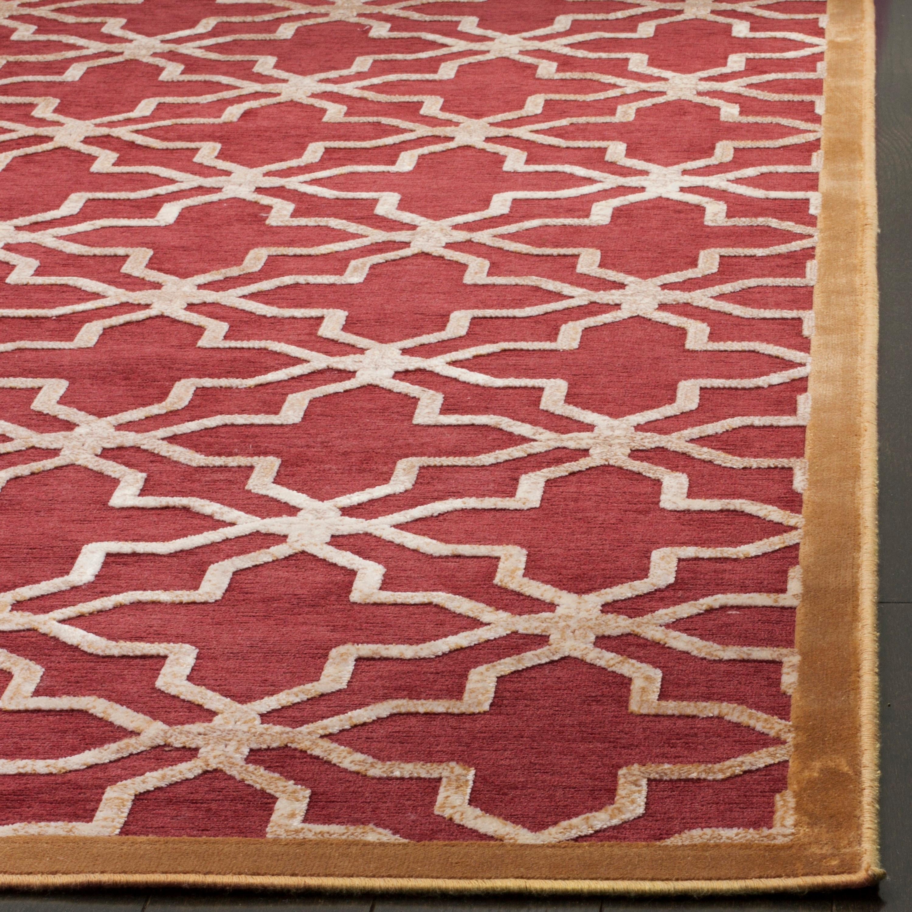 Star Gradient Martha Stewart Viscose Pile Geometric Rug