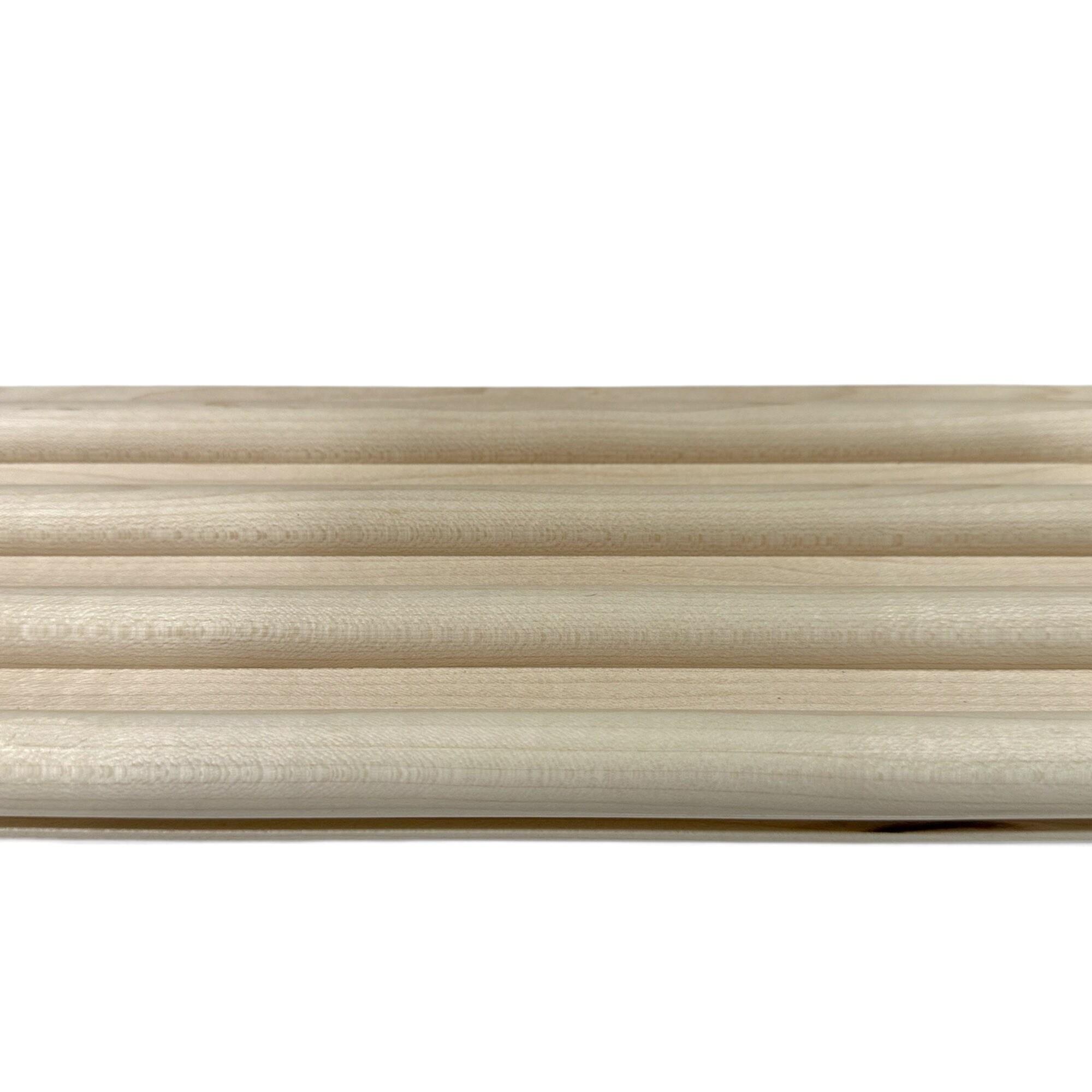 emark H 5.25'' W x 0.75'' D Wood Wall Nice / Cove (Set of 8)