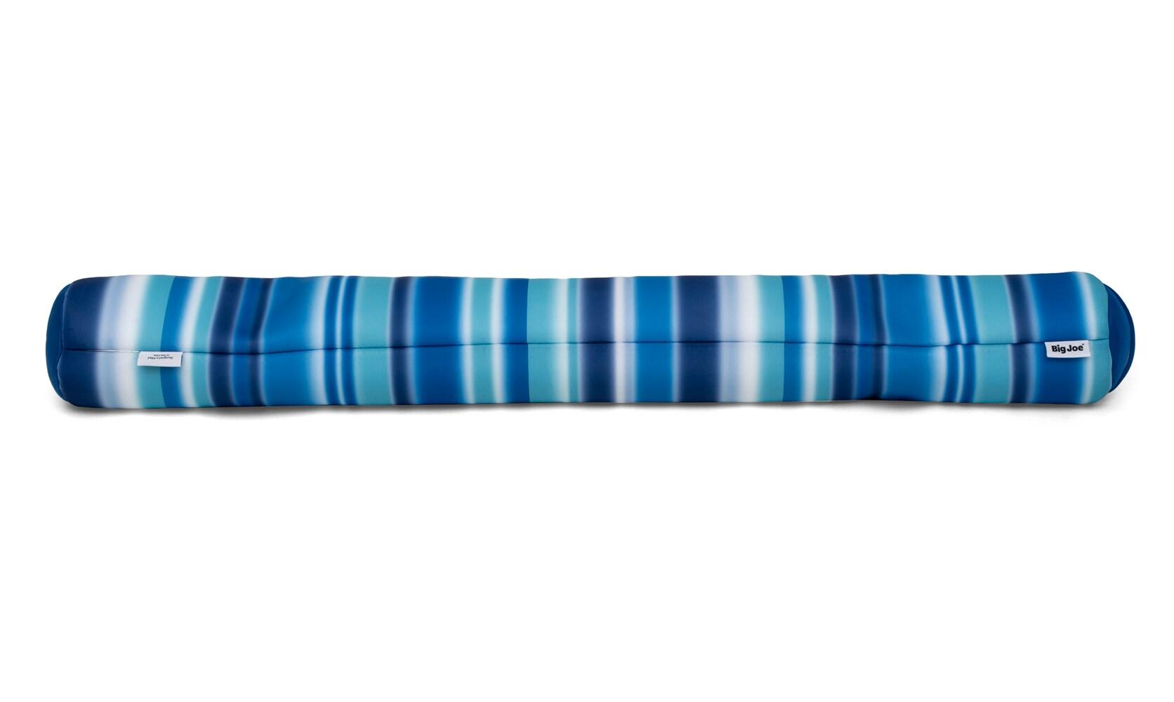 Blurred Blue Striped Mesh Fabric Pool Noodle