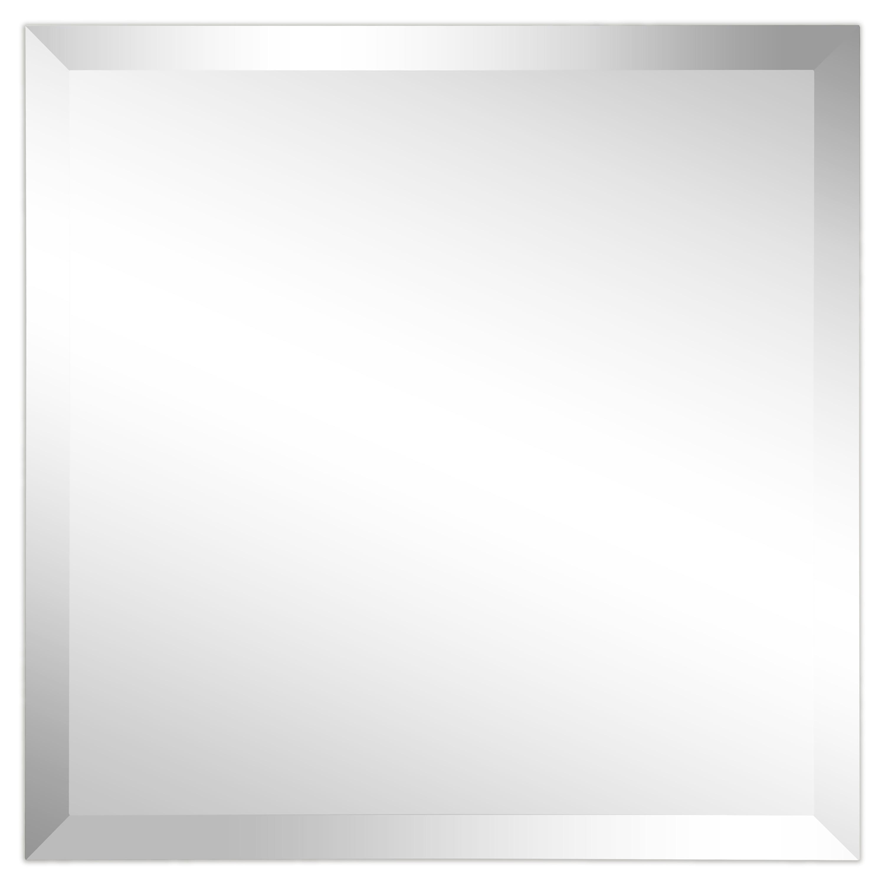 Empire Art Direct Frameless Beveled Prism Wall Mirror - Clear 24 in. x 0.39 in. x 24 in.