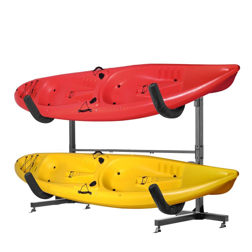 Leisure Sports Freestanding Kayak and SUP Rack - Black