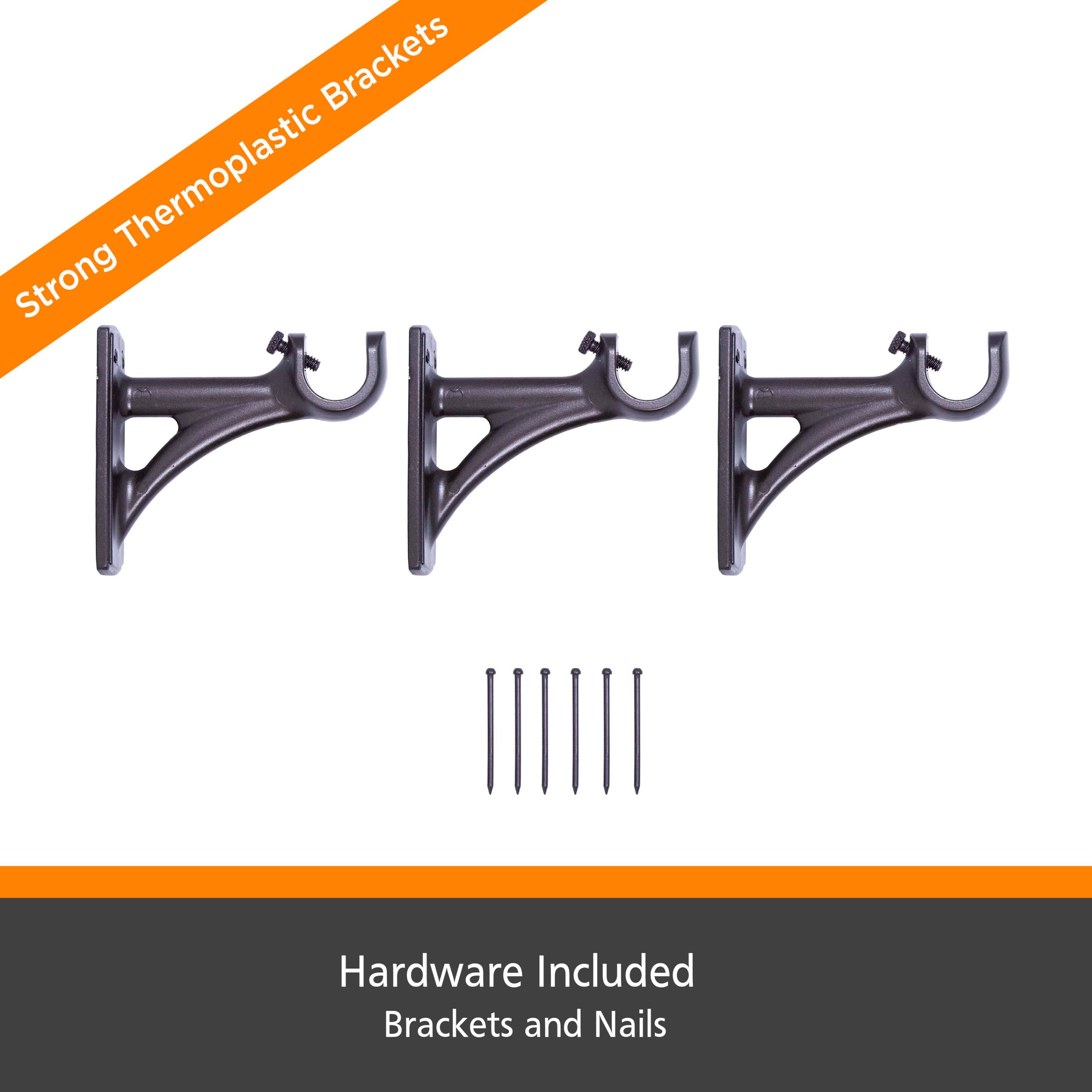 Steel Adjustable Single Curtain Rod