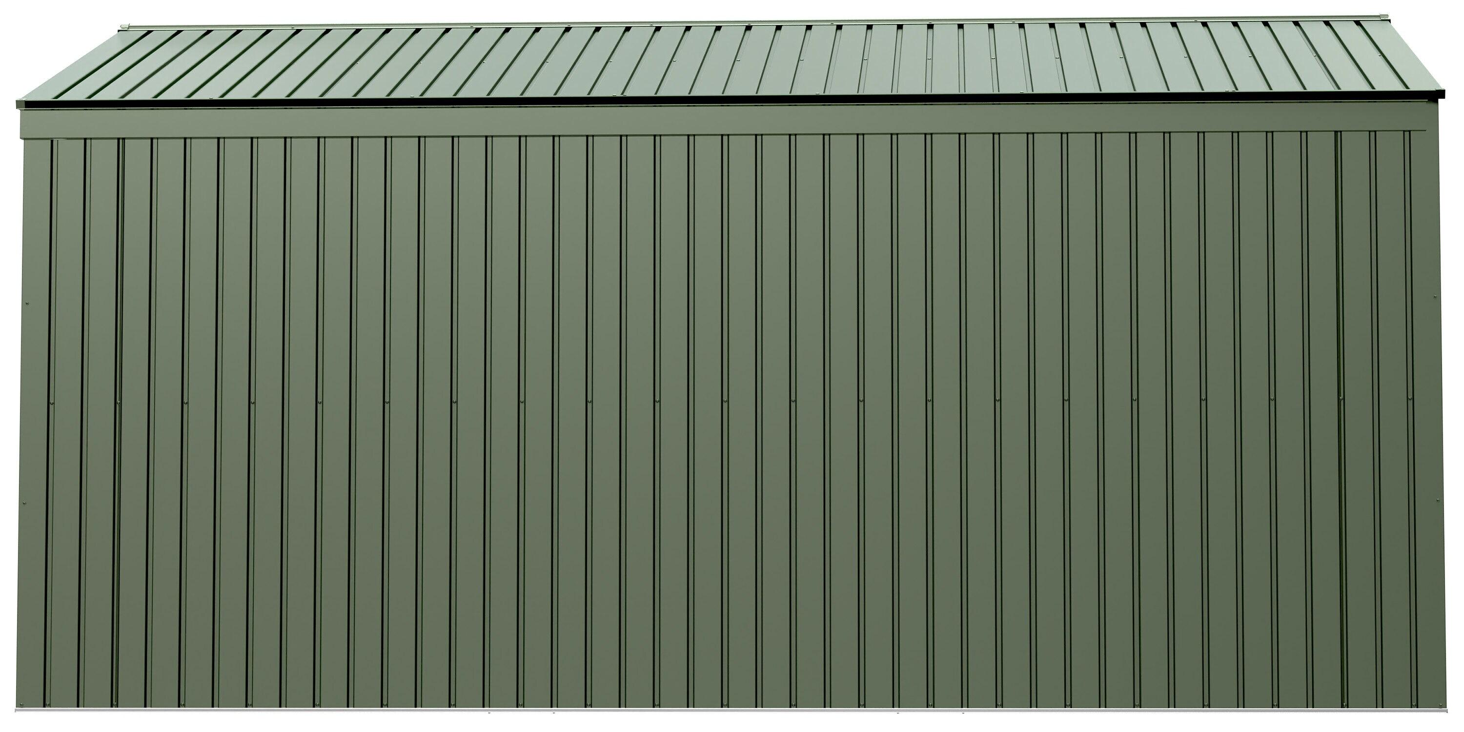 Scotts Lawn Care Storage Shed, 10x14, Green