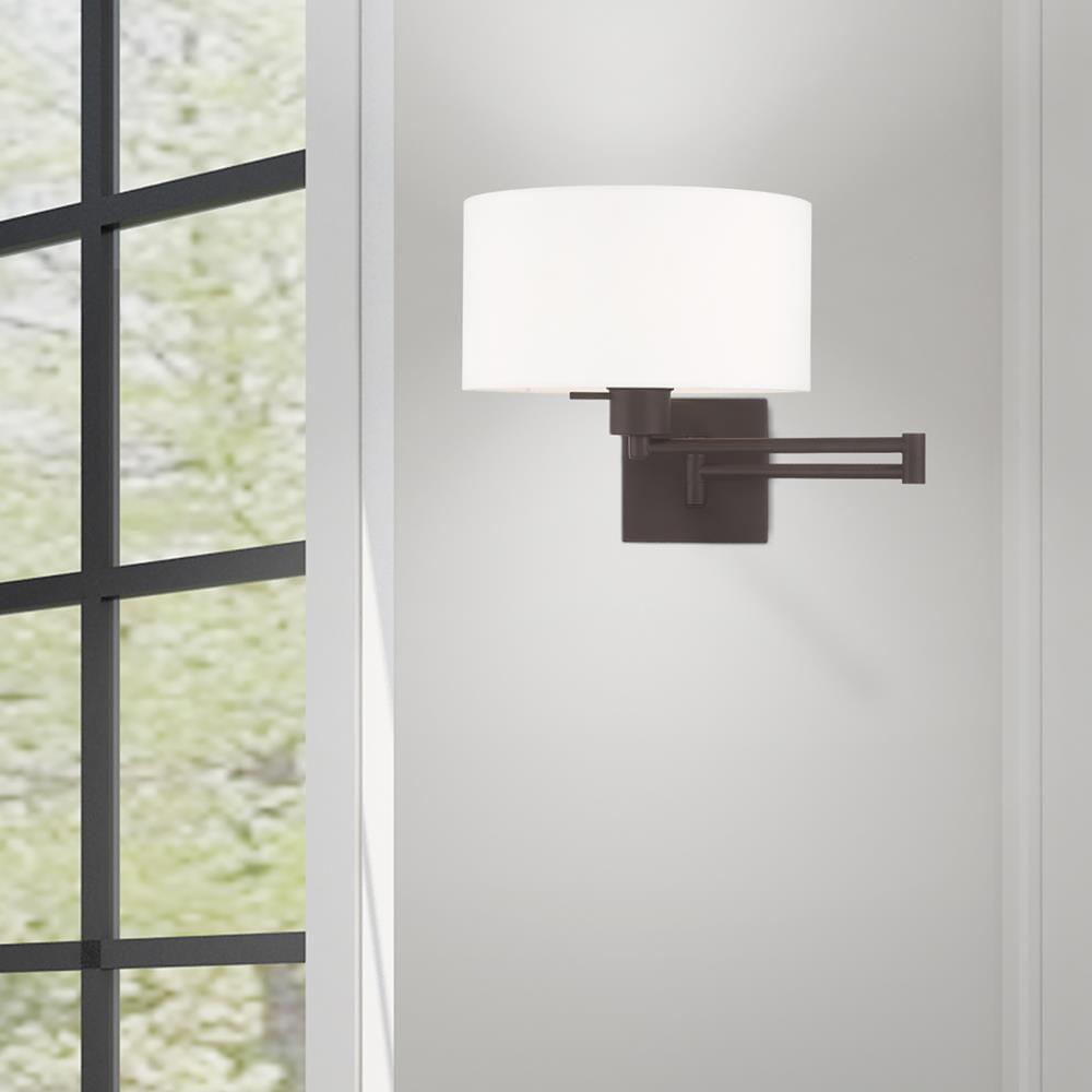 Livex Lighting 1 - Light Wall Light in  Bronze