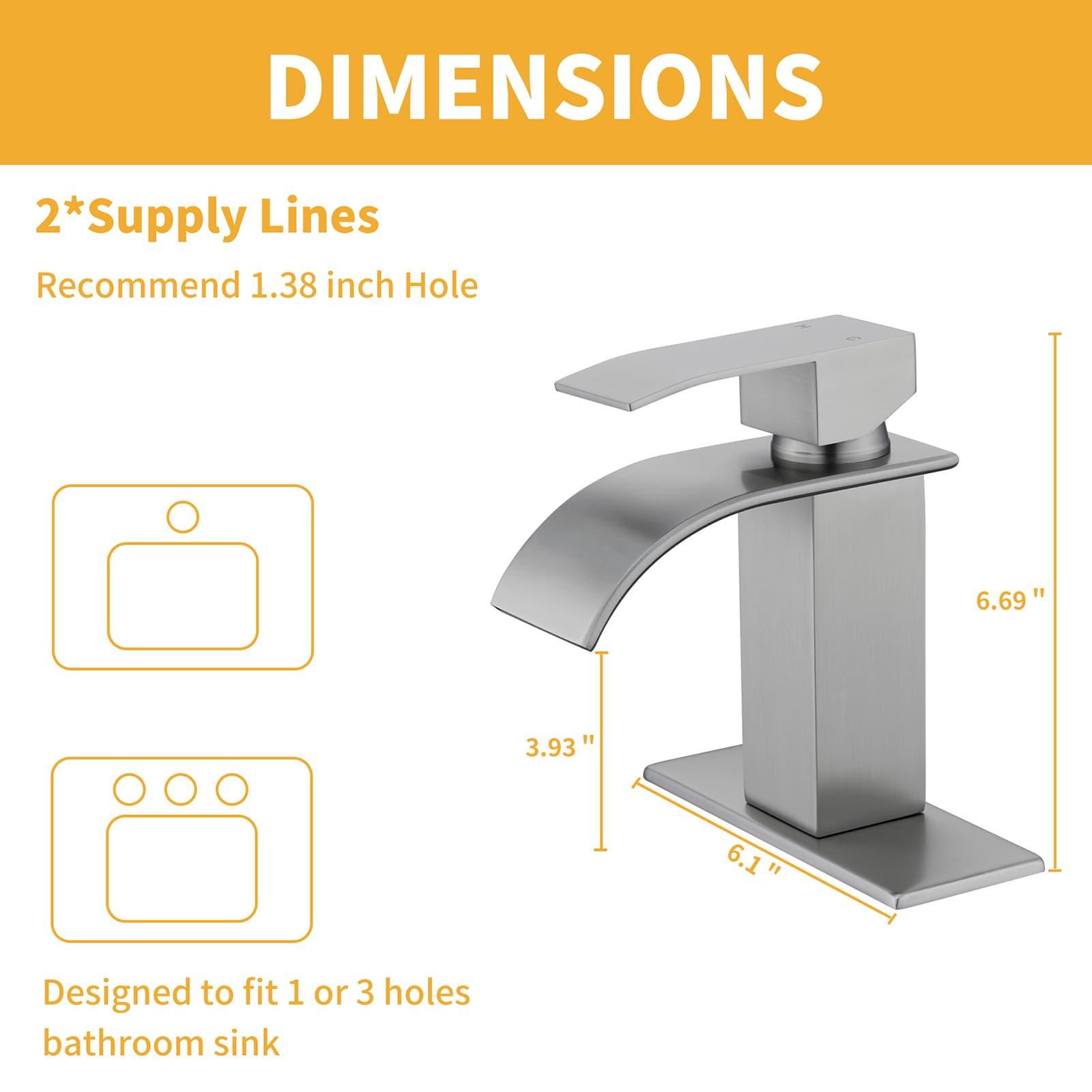 Single-Hole Single-handle Bathroom Faucet