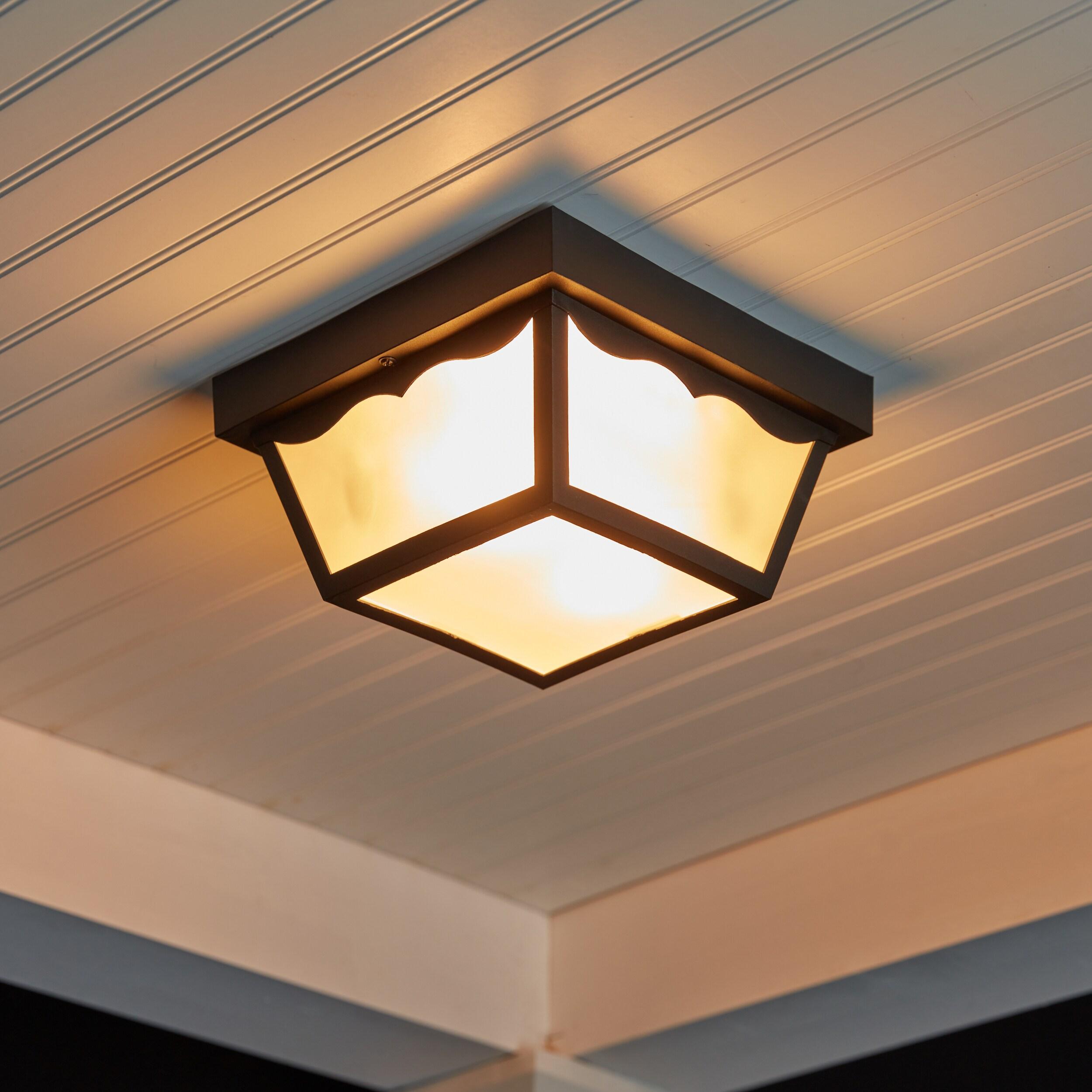 Kichler Lighting Outdoor Plastic Fixtures 2 - Light Chandelier in Black