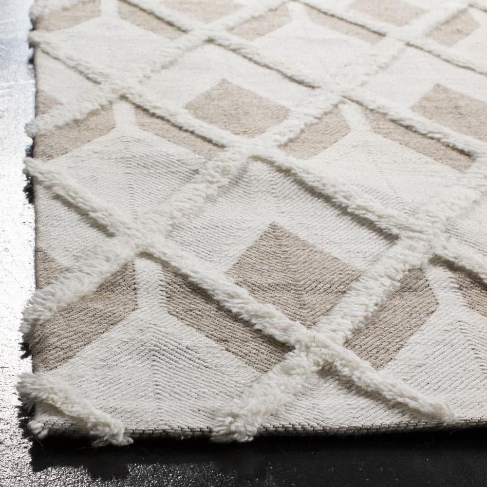 Marbella MRB602 Handmade Indoor Area Rug - Beige/Ivory - 5'x8' - Safavieh
