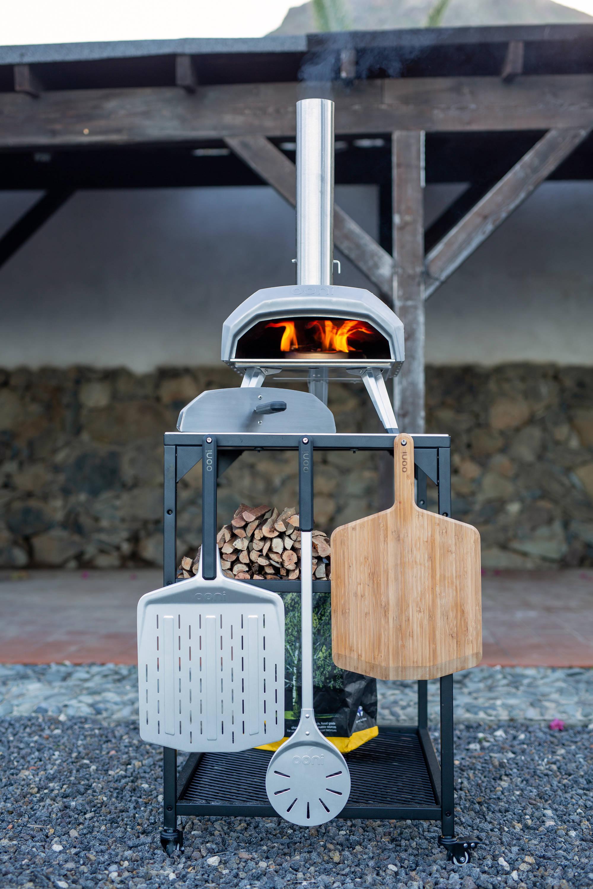Ooni Silver Aluminum Pizza Turning Peel, 31.5"