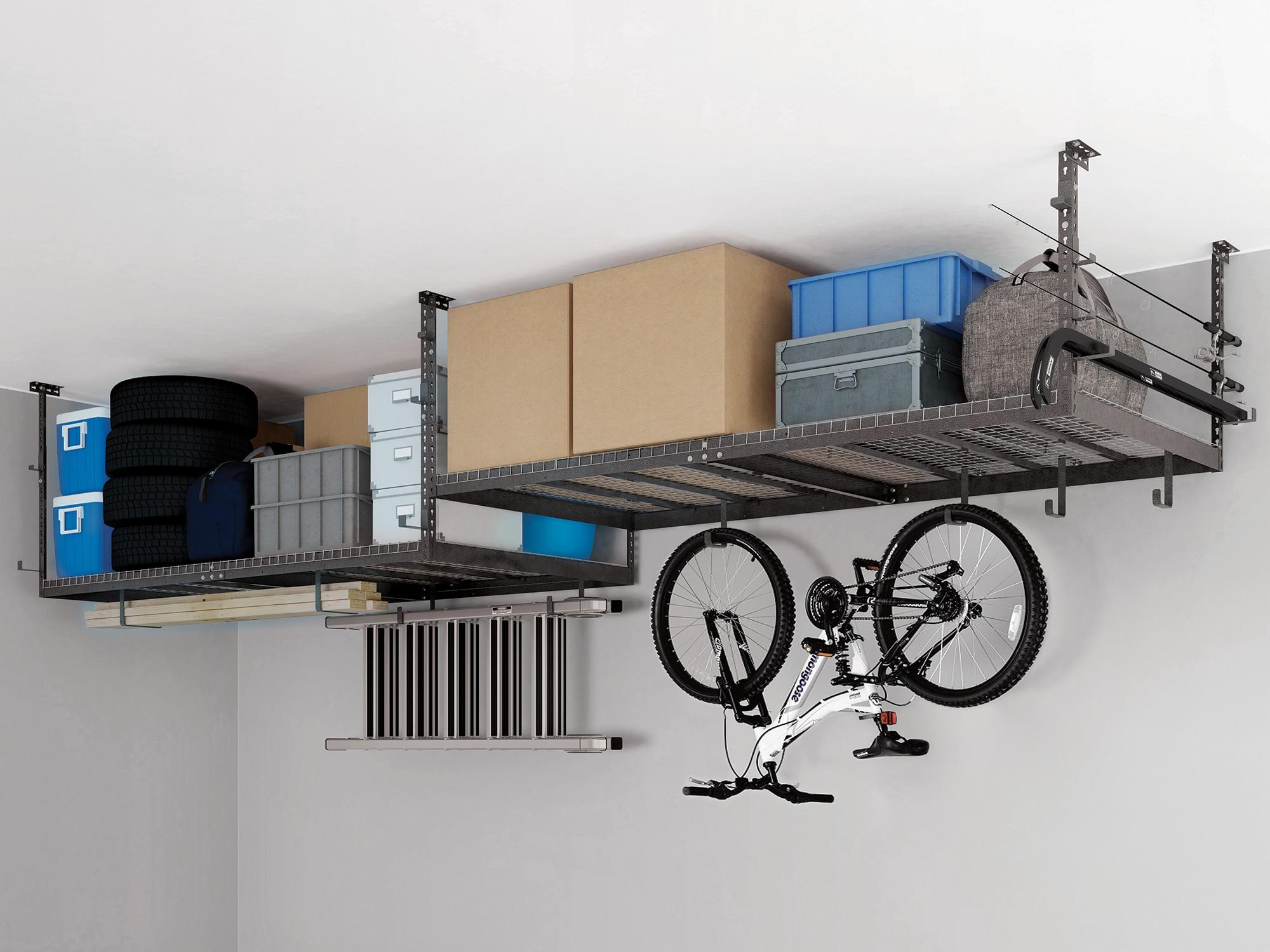 NewAge Products VersaRac 4ft x 8ft Adjustable Garage Overhead Rack