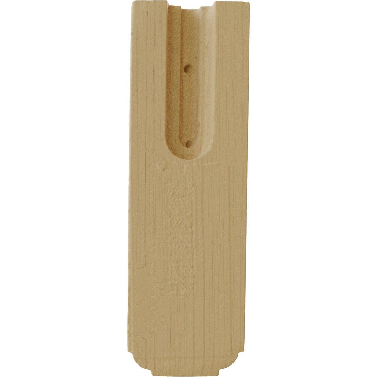 Ekena Millwork 1 3/4"W x 5 1/2"D x 5 1/2"H Eaton Wood Bracket, Alder