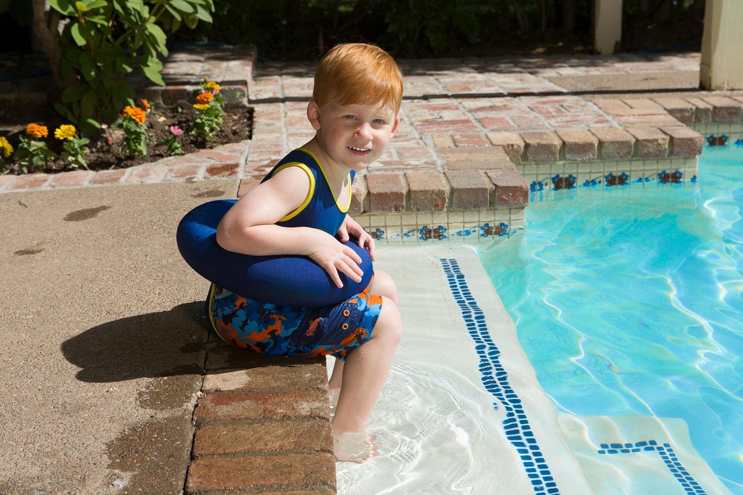 Poolmaster Swimming Pool Float Tube Trainer - Blue