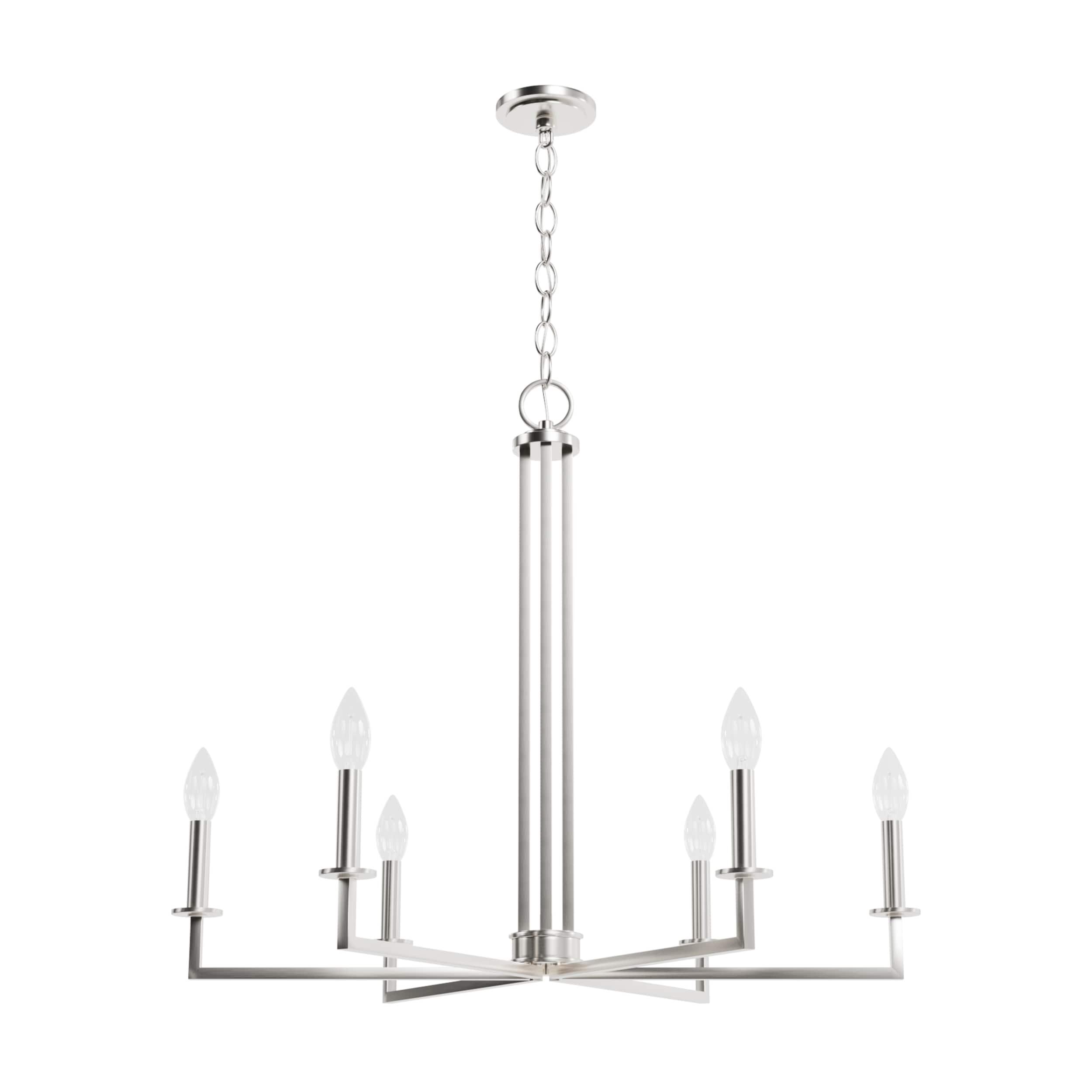 6 - Light Geometric Classic Chandelier