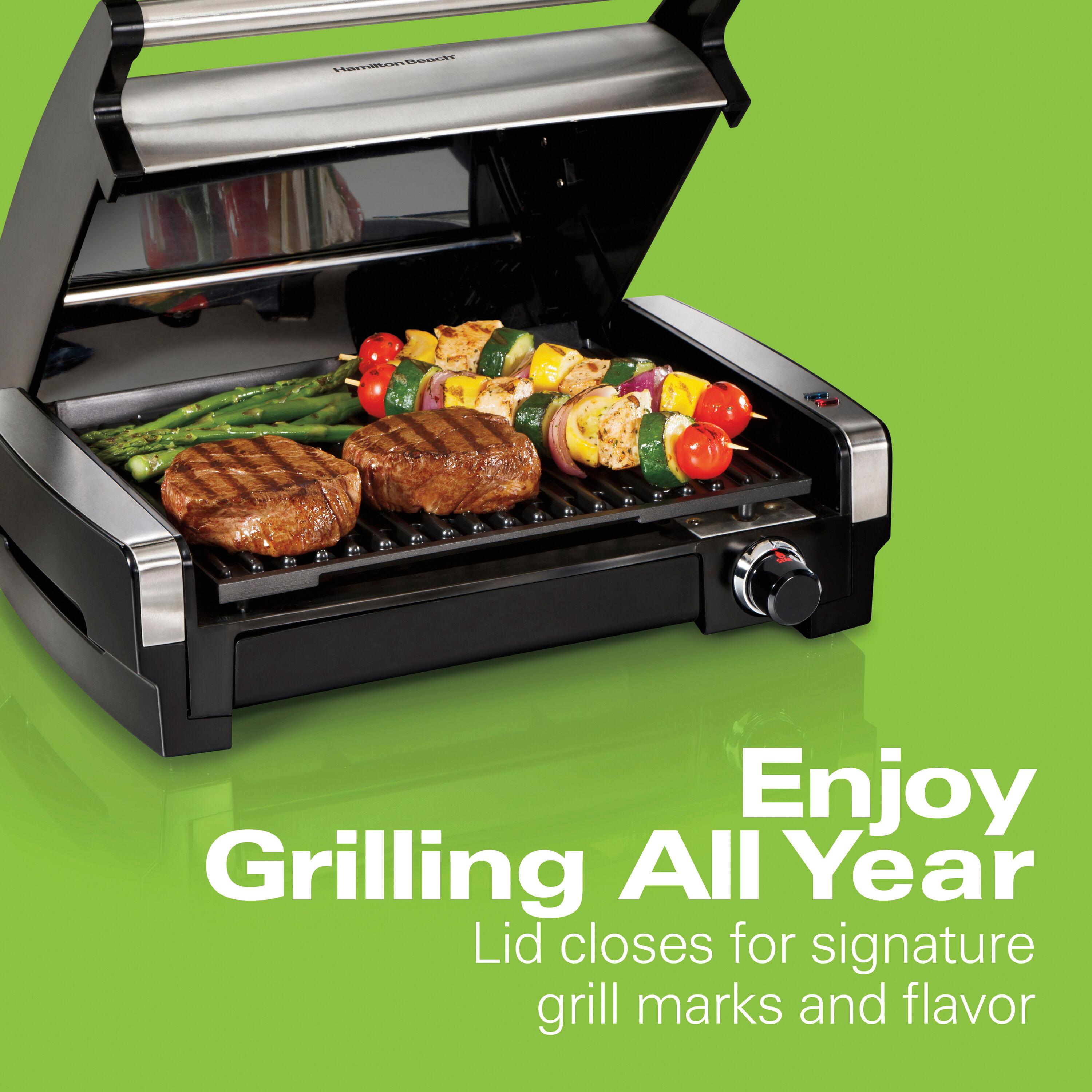 Hamilton Beach Hamilton Beach® Searing Grill Nonstick Cooking Plate Stainless Steel