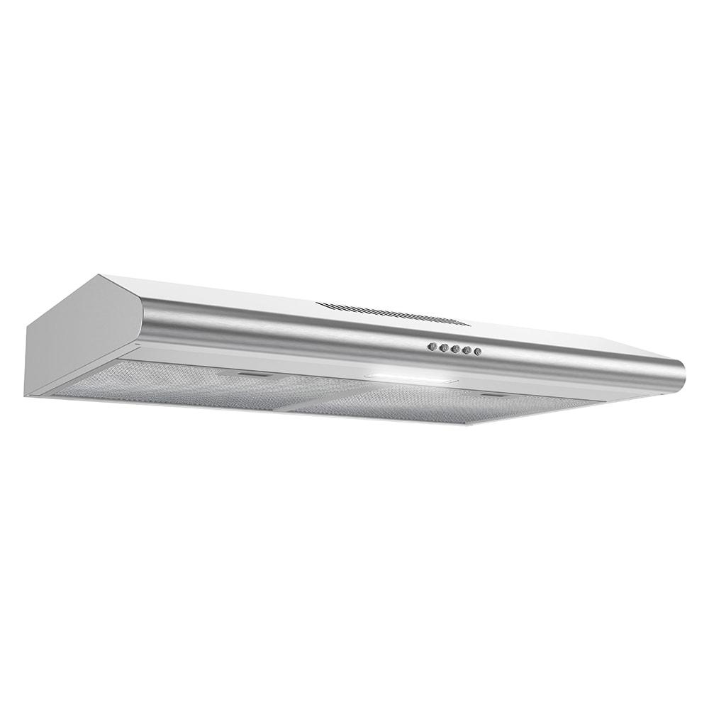 Streamline Giovanni 30" 80 Cubic Feet Per Minute Convertible Under Cabinet Range Hood with Mesh Filter and Light Included