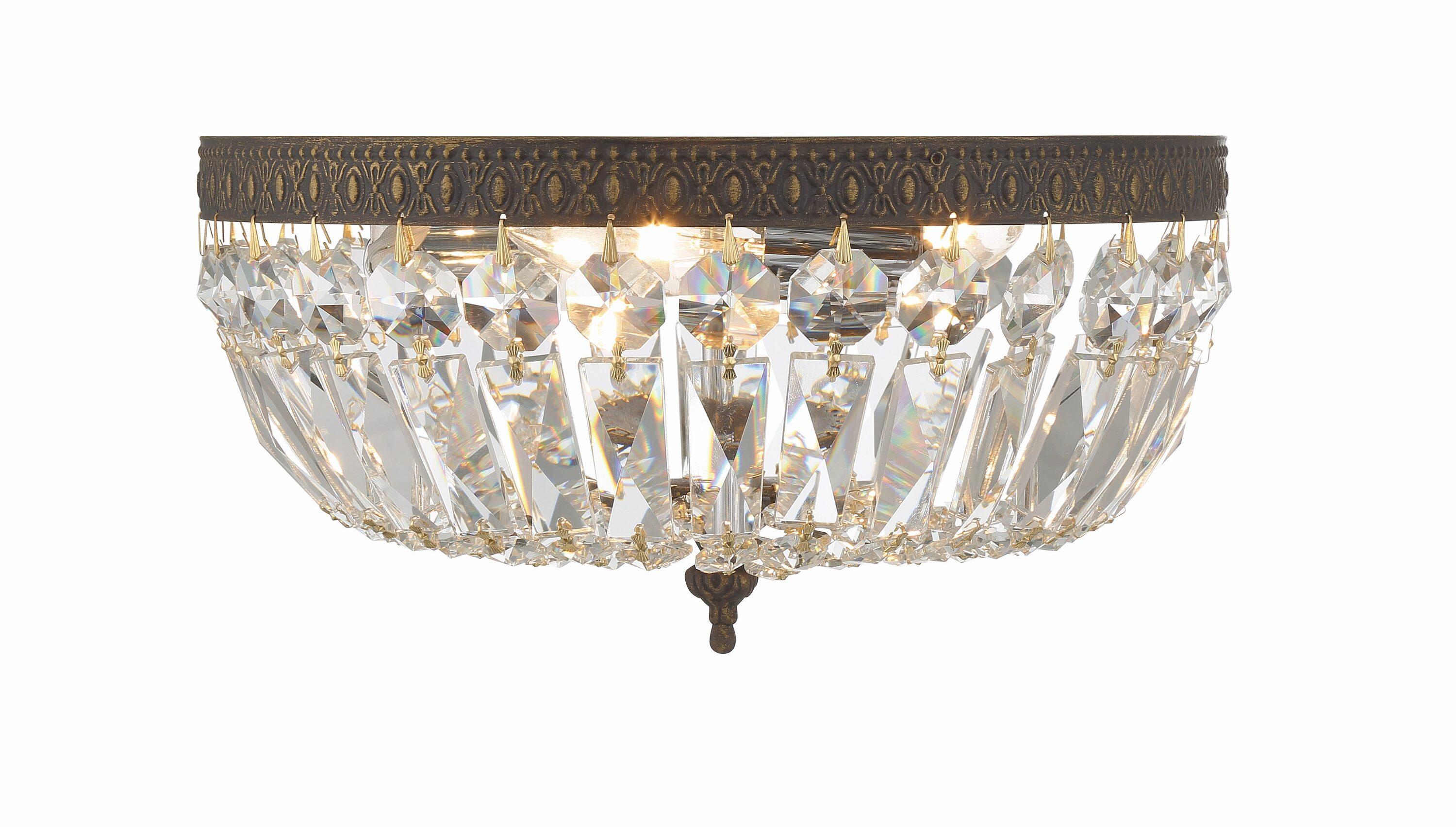 Crystorama Lighting - Three Light Ceiling Mount - Ceiling Mount - Three Light