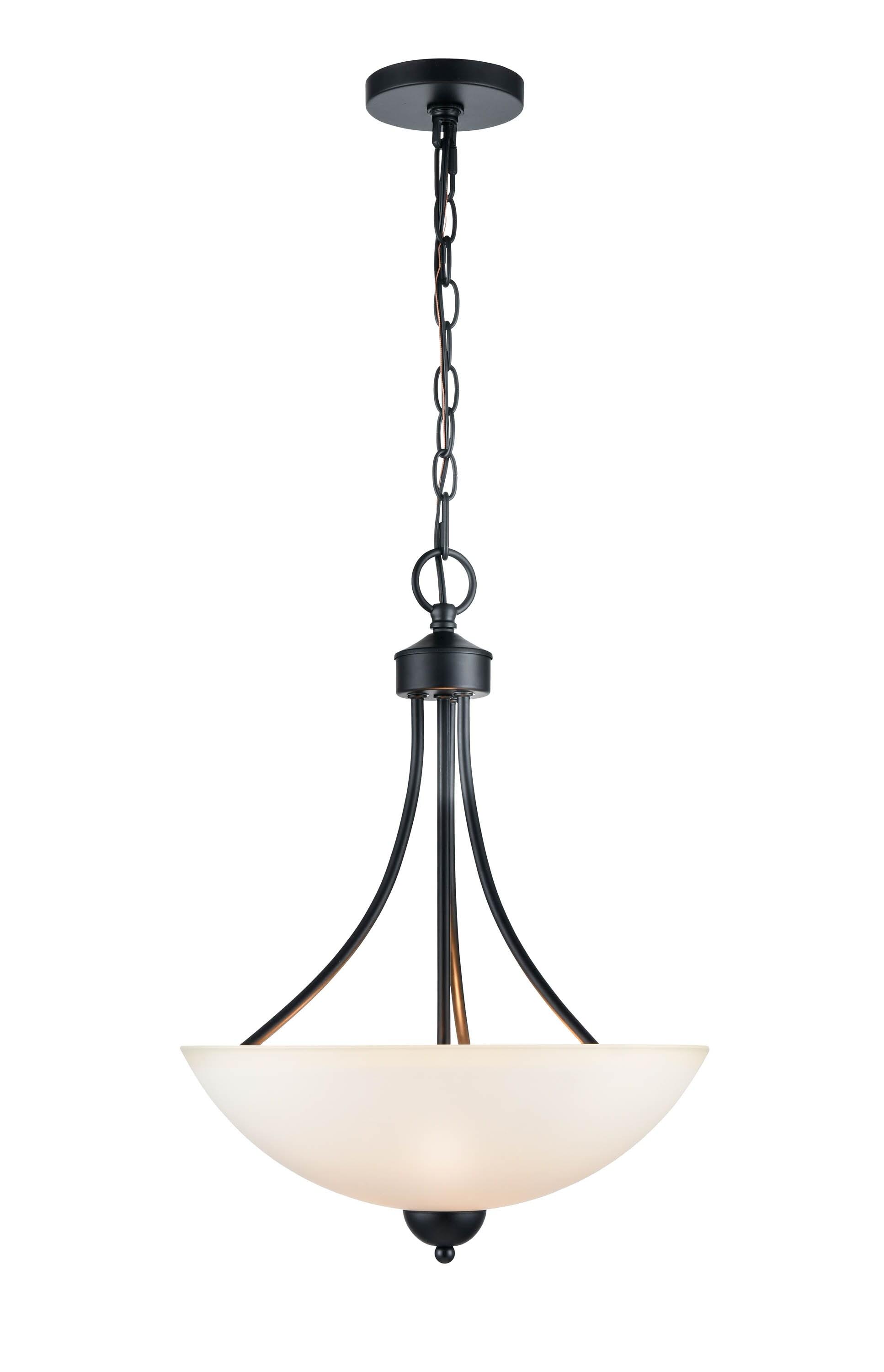 Millennium Lighting Ivey Lake 3 - Light Pendant in  Matte Black