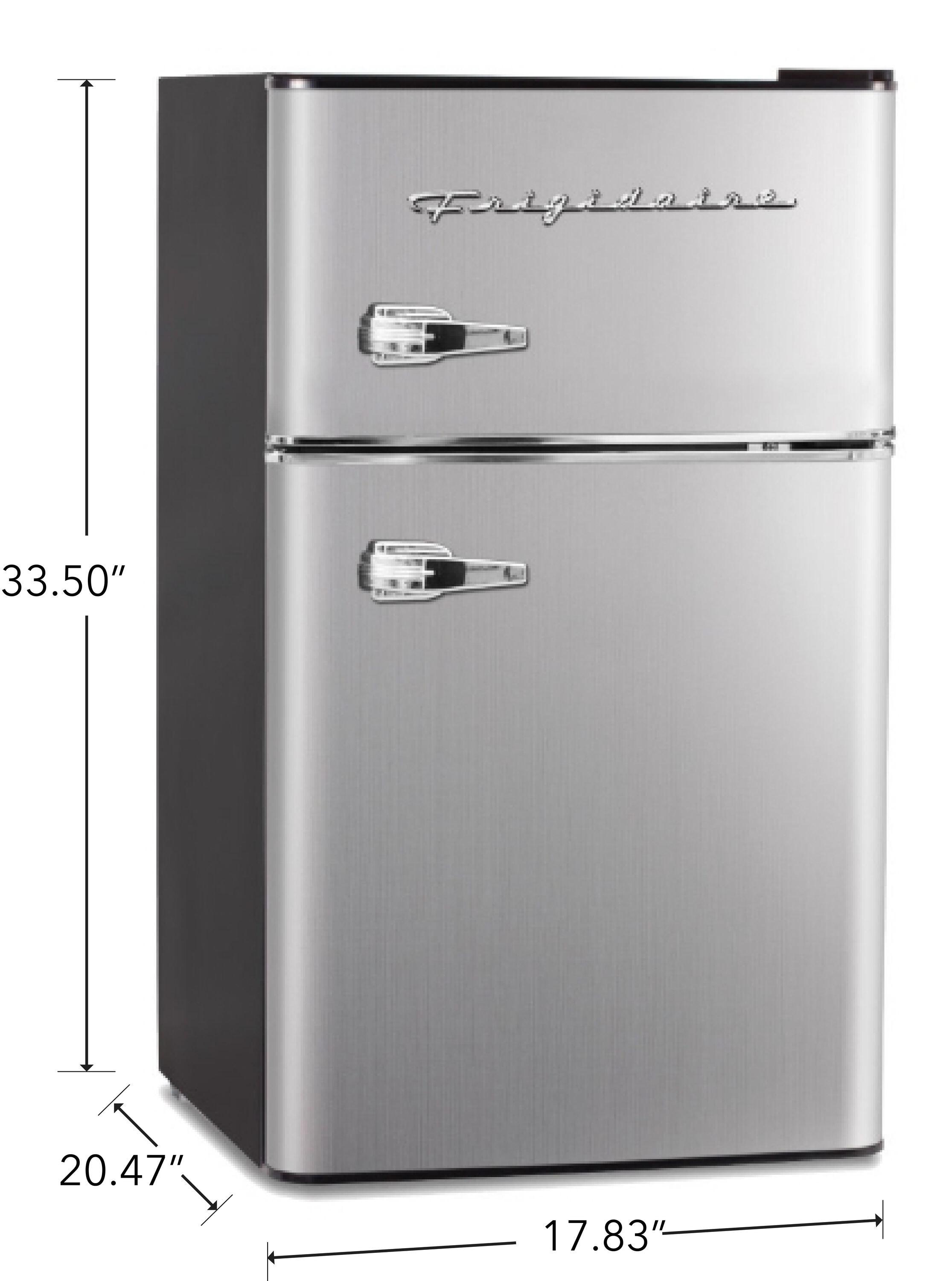 Frigidaire Frigidaire, 3.1 Cu. Ft. 2 Door Compact Refrigerator, Platinum
