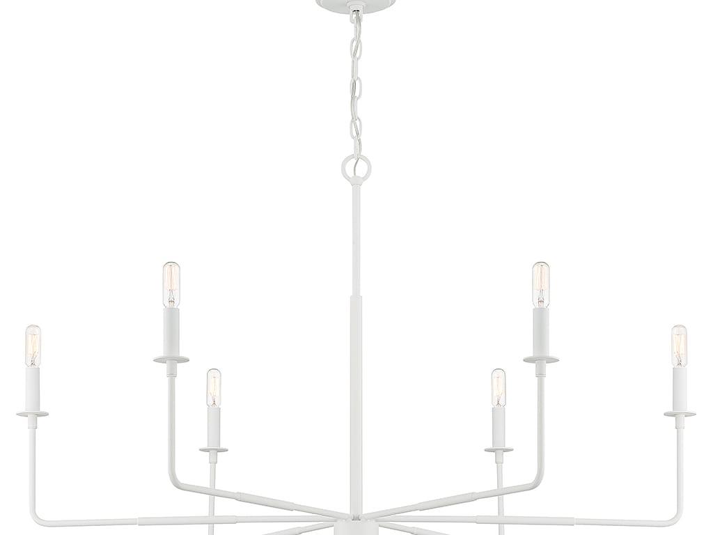 Alysa 6 - Light Dimmable Classic / Traditional Chandelier
