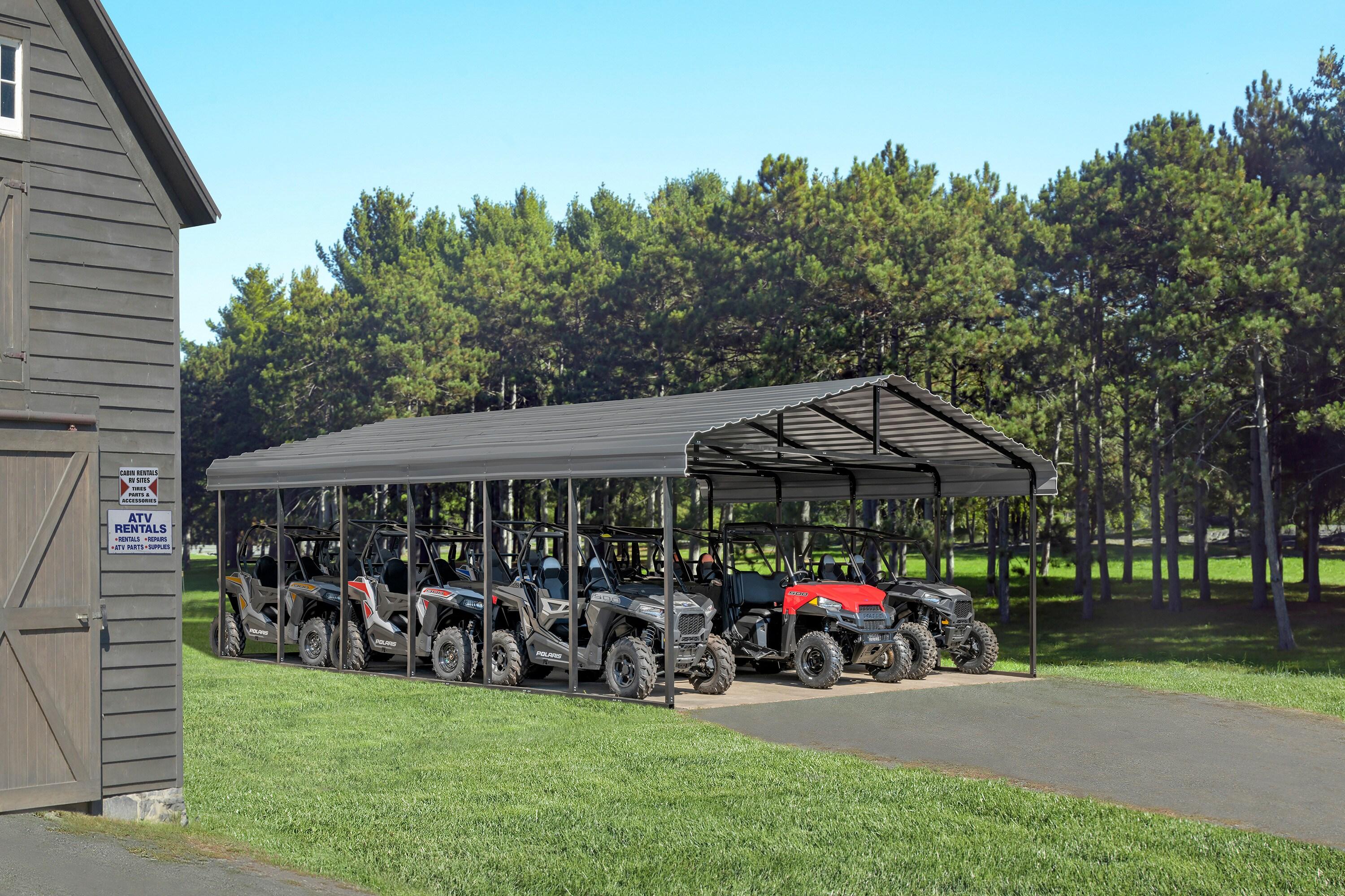 Arrow Arrow Carport, 20 ft. x 24 ft. x 9 ft.