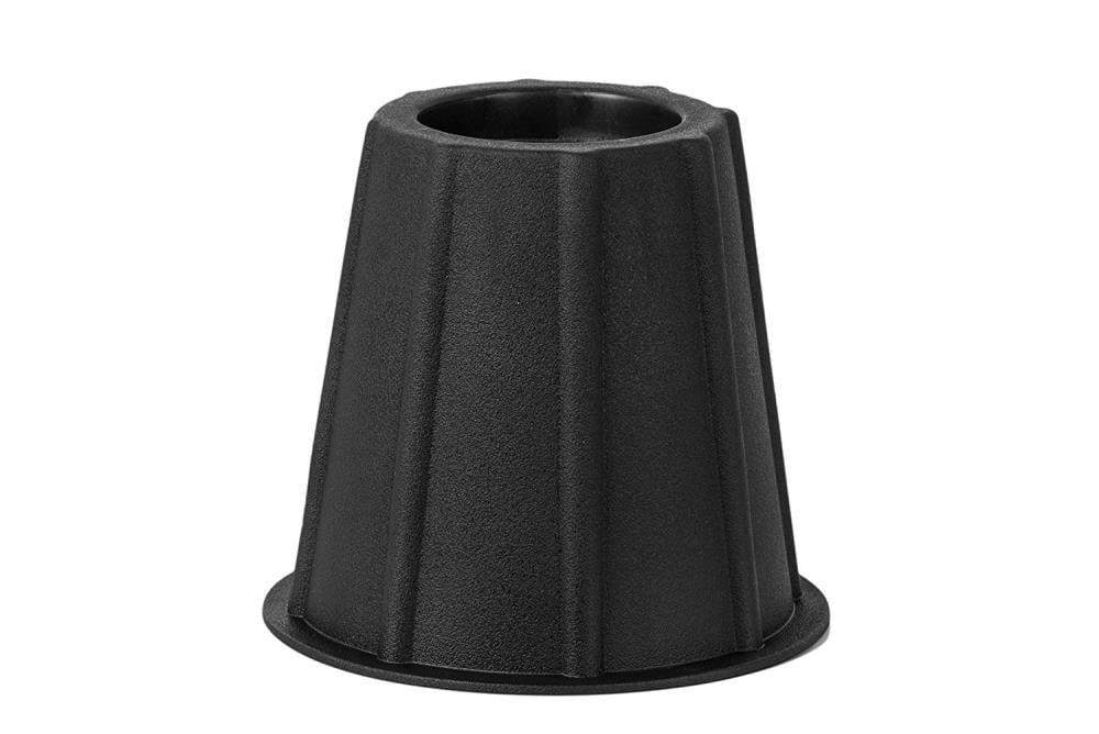 4 Pack Round Bed and Furniture Risers in Black - Homeitusa