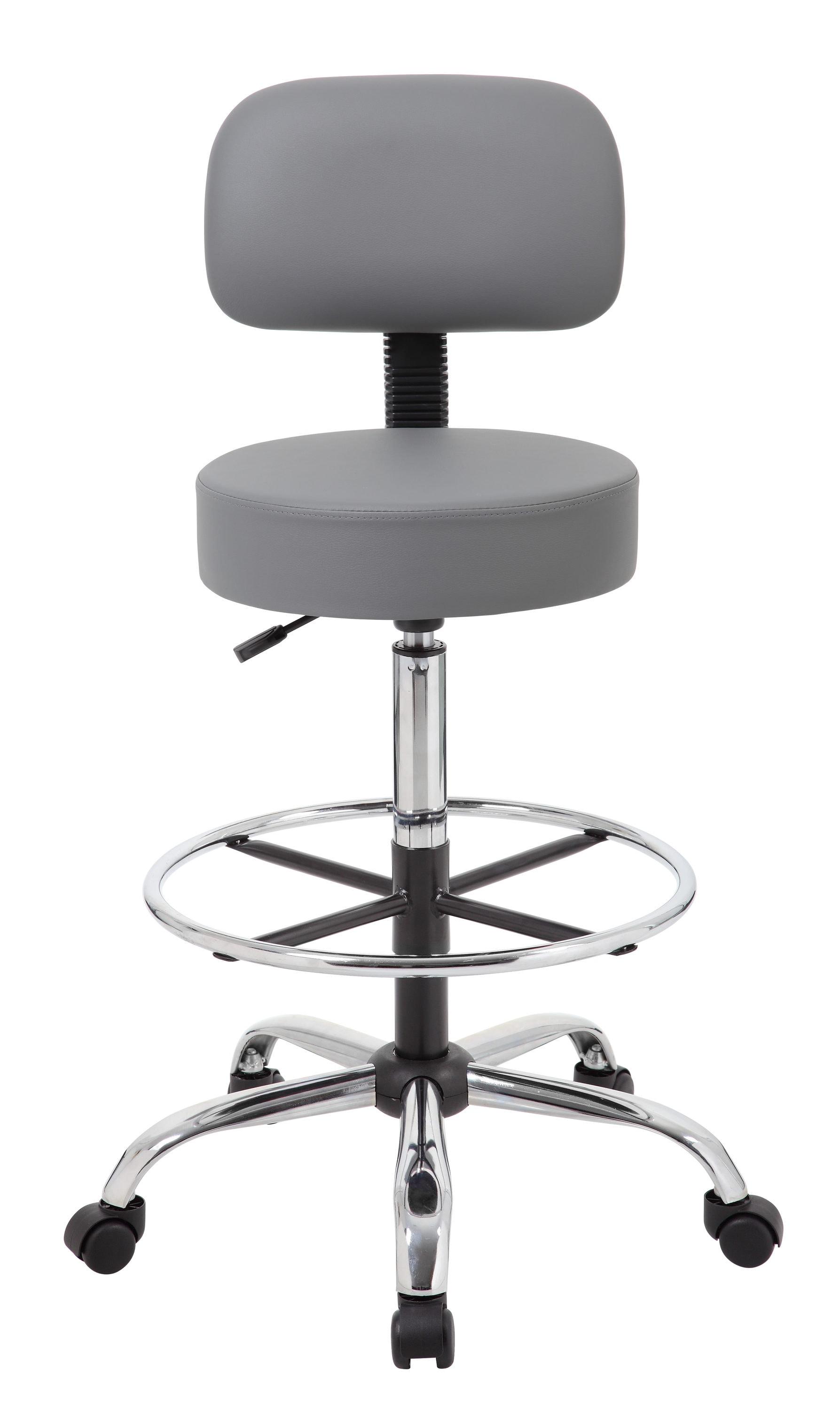 Boss Office Products Vinyl Drafting Chair