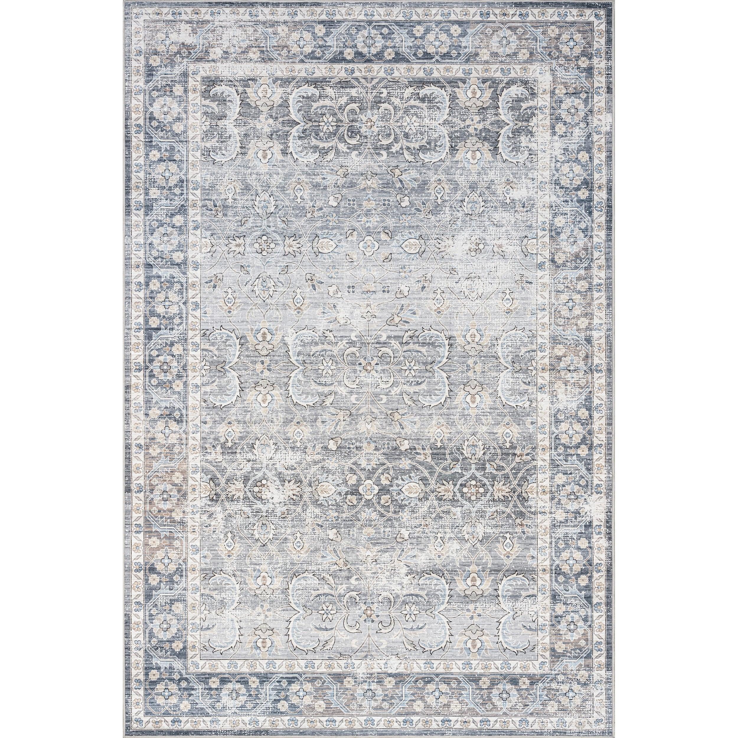 Ophelia & Co. Delmore Power Loom Gray Rug