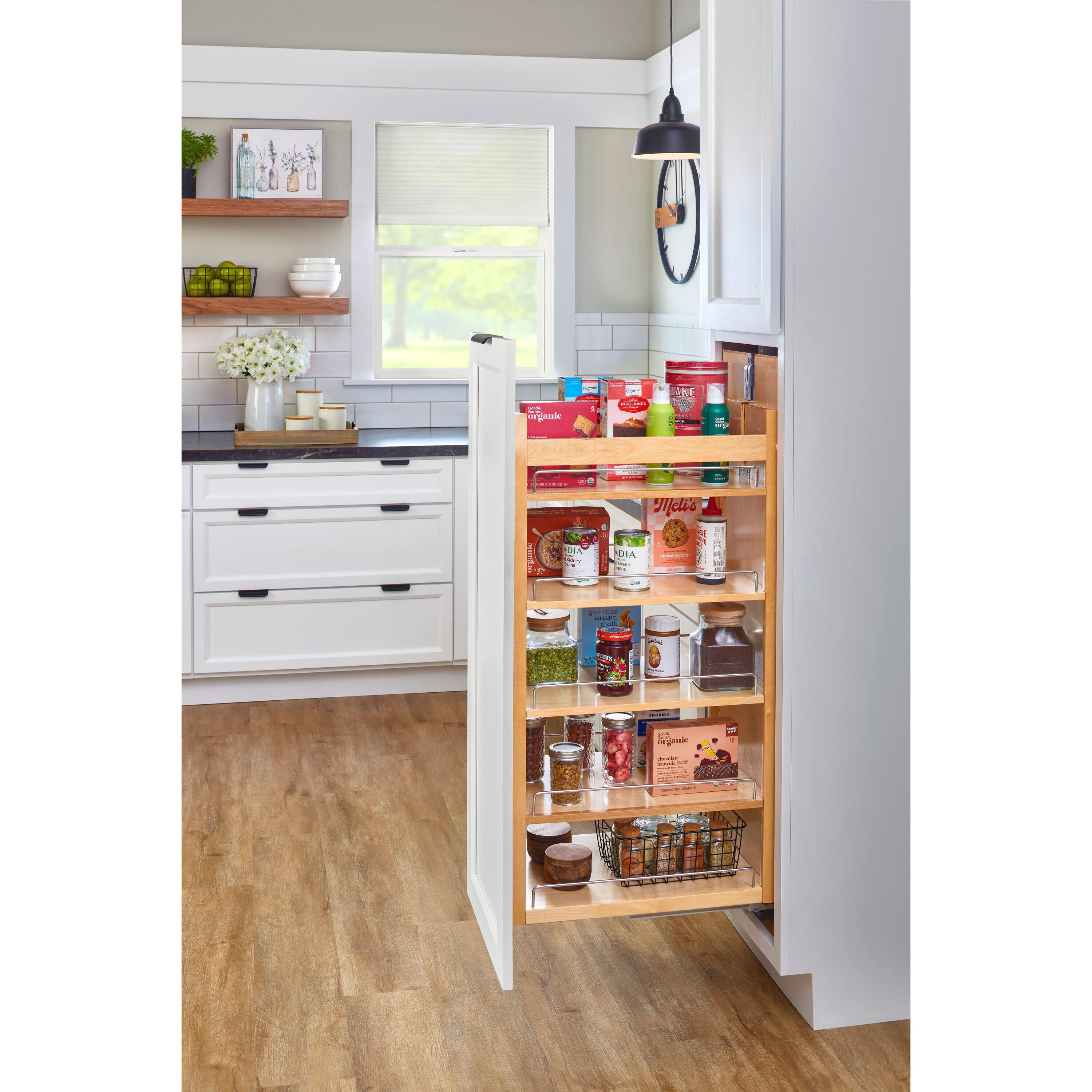 Rev-A-Shelf Wood Pullout Trash/Waste Container W/ Soft-Close