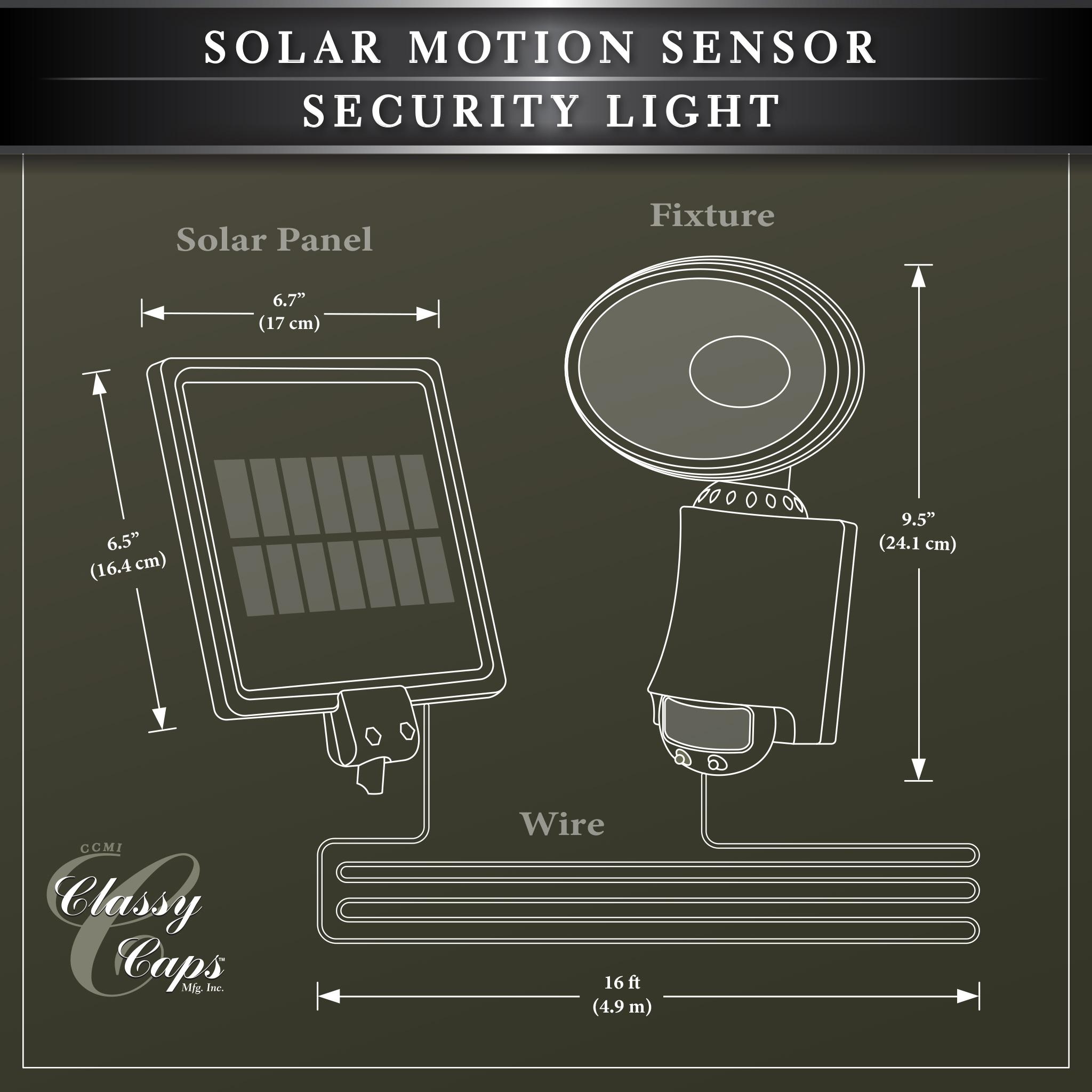 Black Abs Low Voltage Solar Powered Integrated LED Spotlight