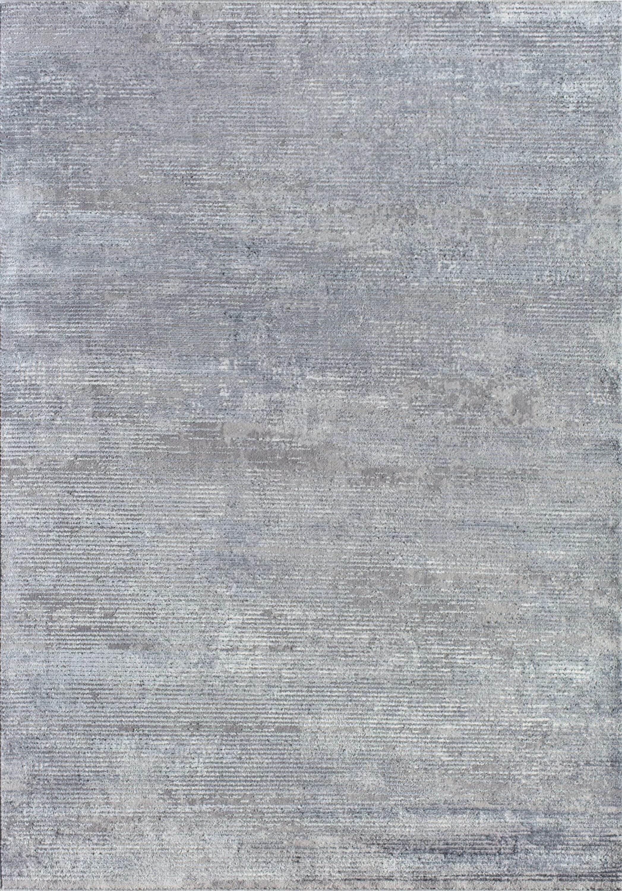 Rugs America Emali EA55A Grey Mist Vintage Farmhouse Gray Area Rug for Dining Room Rug Neutral Rug Living Room Rug Kitchen, 5'x7'