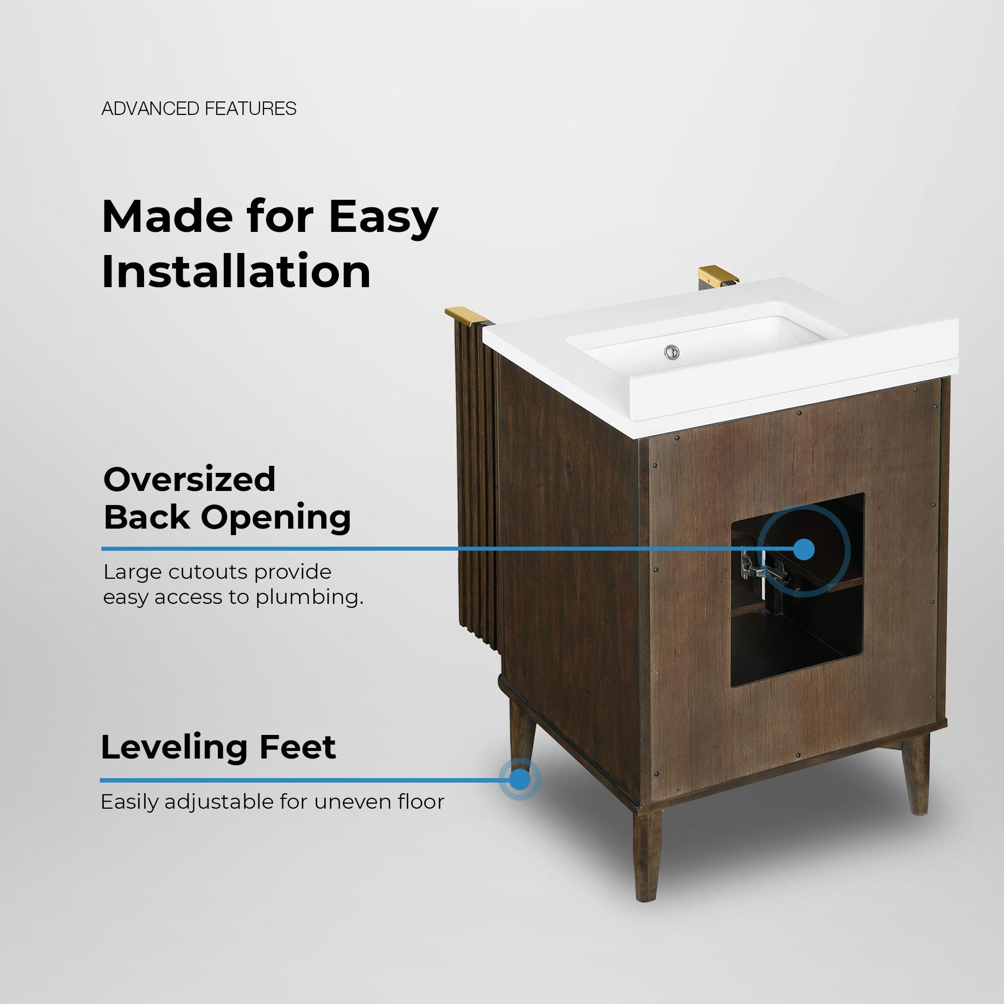 Gabi 24 in. Single Bathroom Vanity