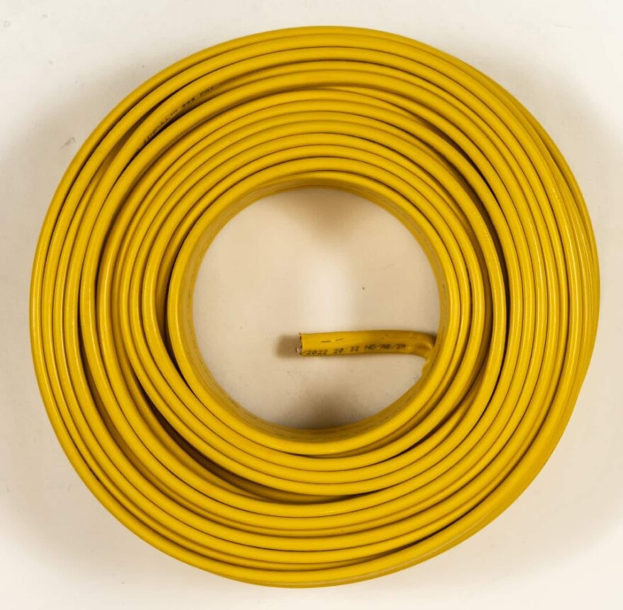 Southwire 28828228 Non-Metallic Building Wire, 12/2-Nmwg, 100', Yellow