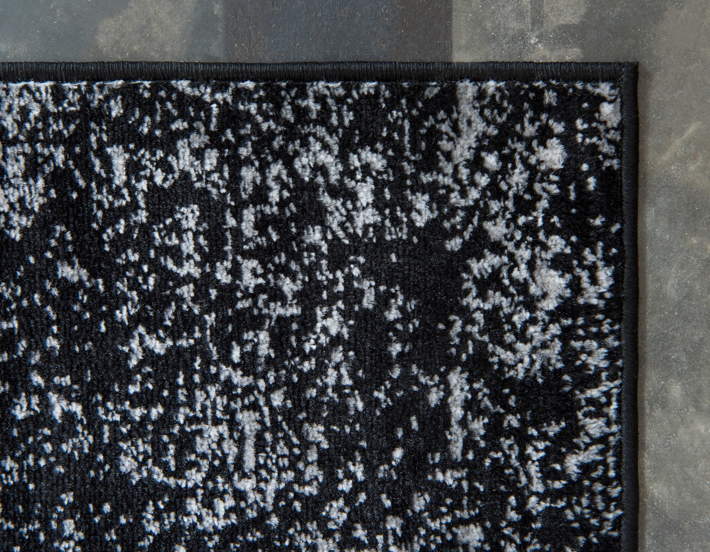 Unique Loom 9' 0 x 12' 0 Sofia Casino Black Area Rug