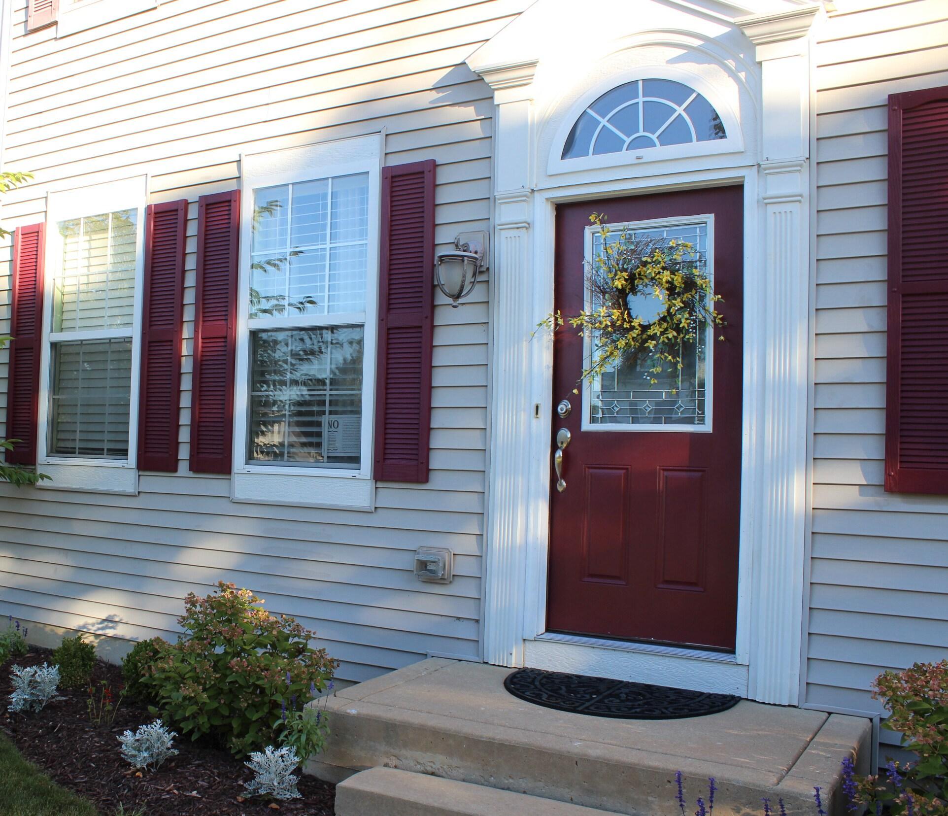 14"W x 67"H Lifetime Vinyl, Standard Four Board Joined, Board-n-Batten Shutters, w/Installation Shutter-Lok's & Matching Screws (Per Pair), Classic Blue